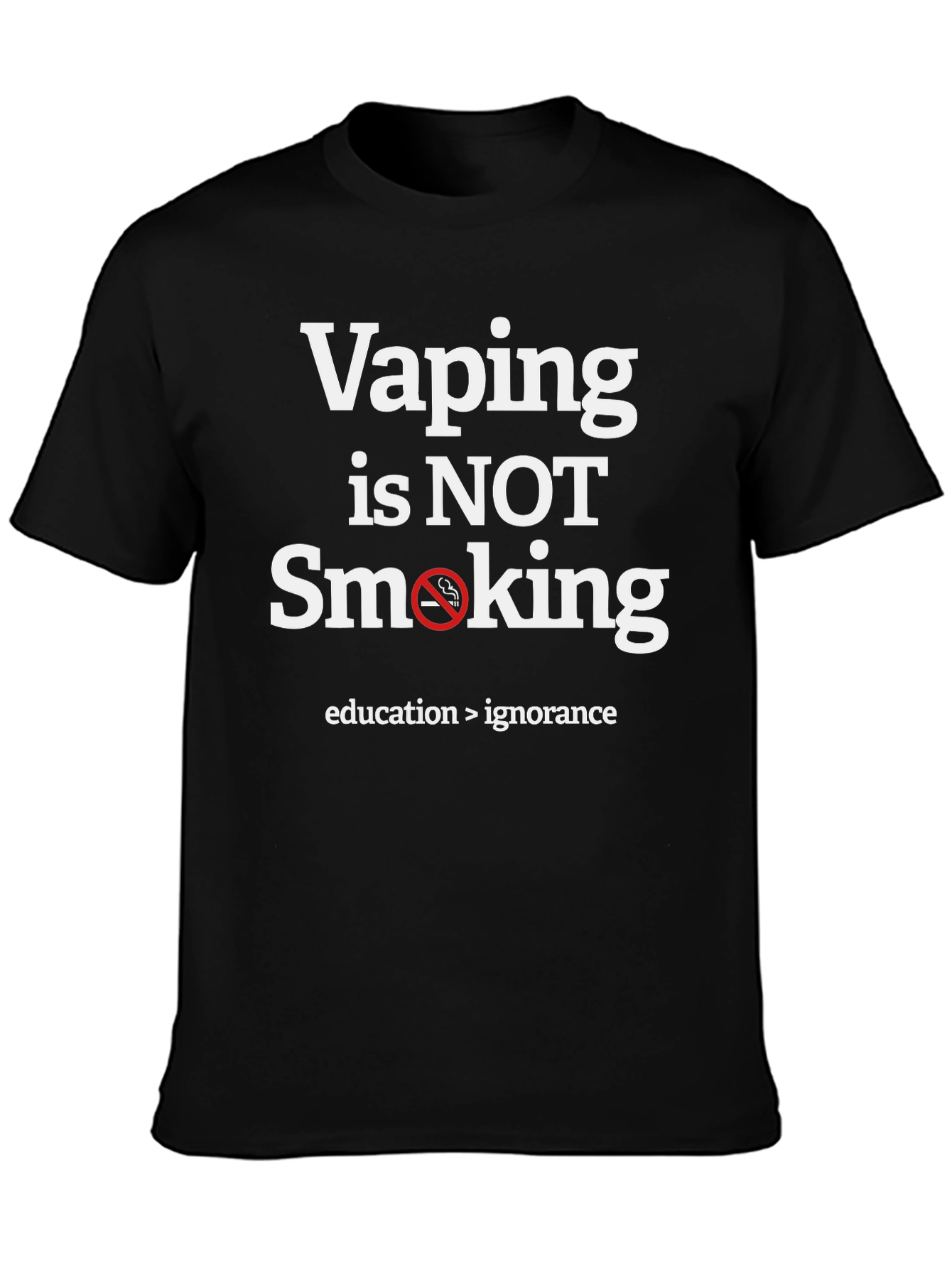 Vaping is NOT Smoking Graphic Tee