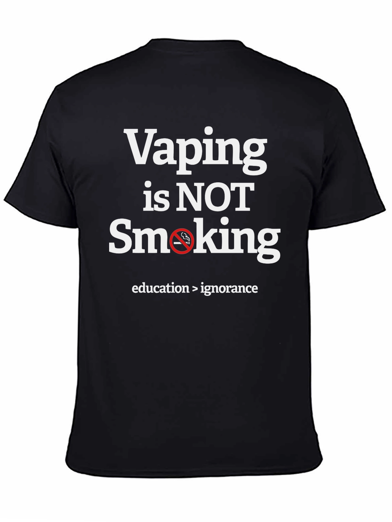 Vaping is NOT Smoking Graphic Tee
