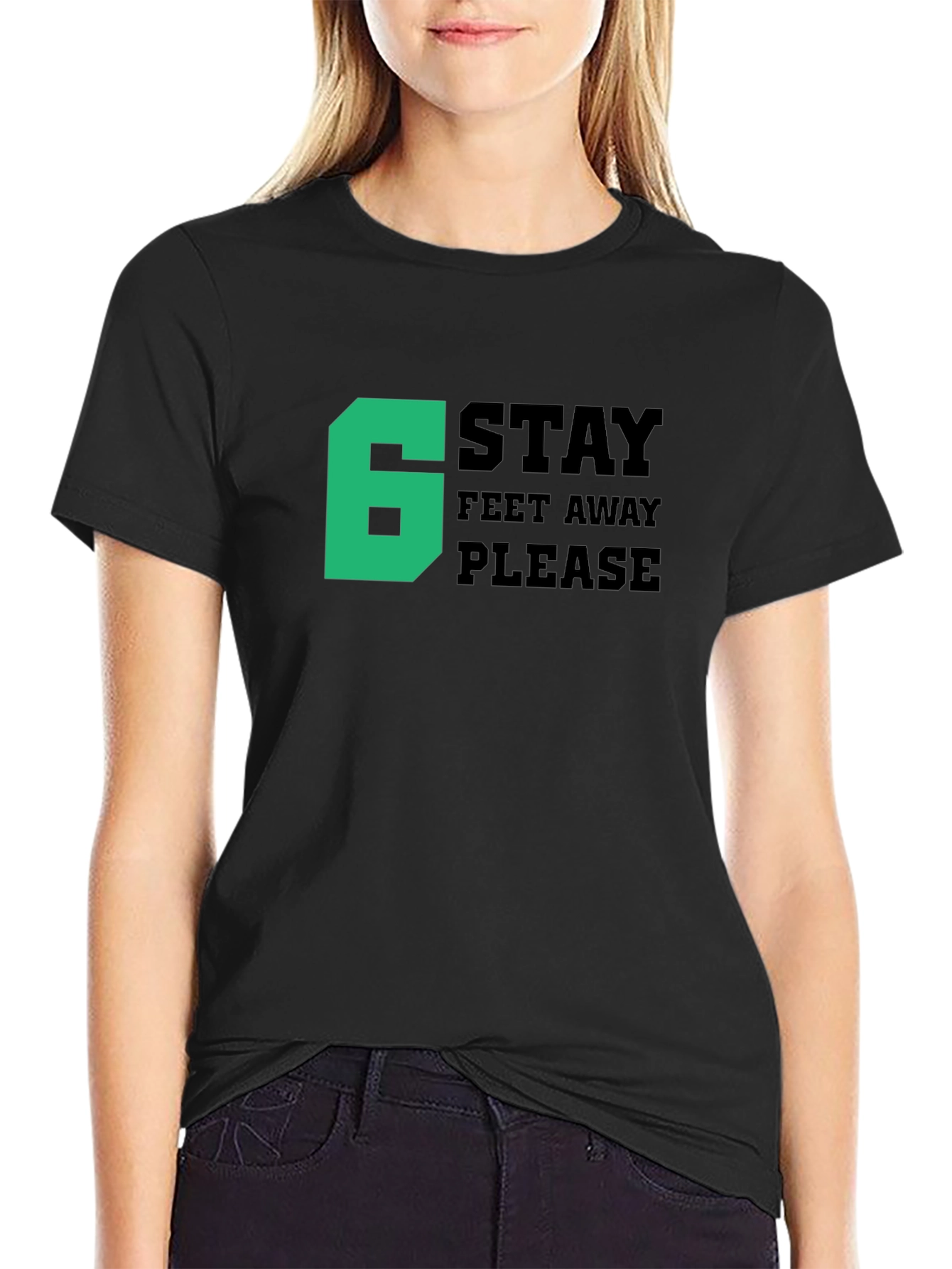 Social Distance T-Shirt - Stay 6 Feet Away