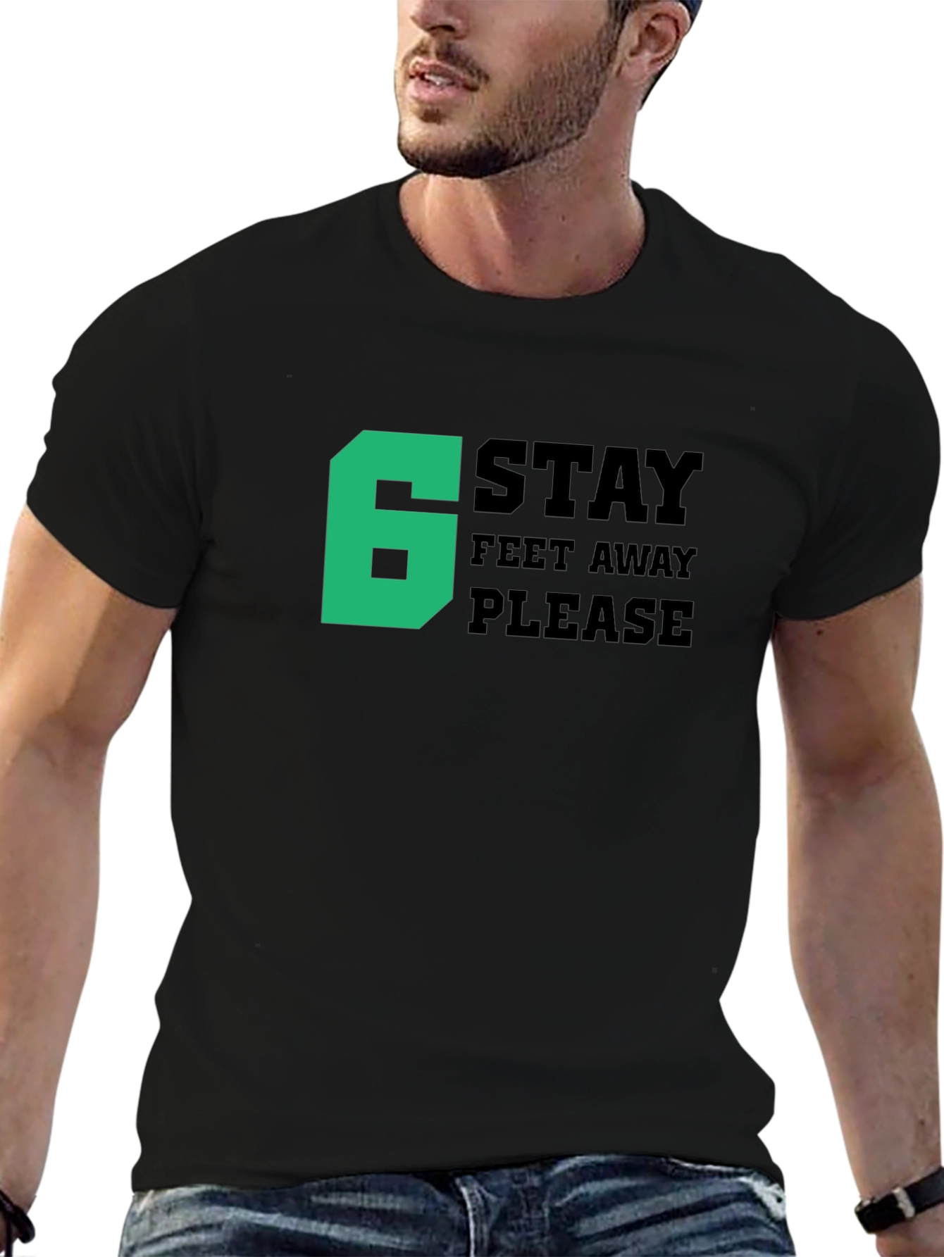 Social Distance T-Shirt - Stay 6 Feet Away