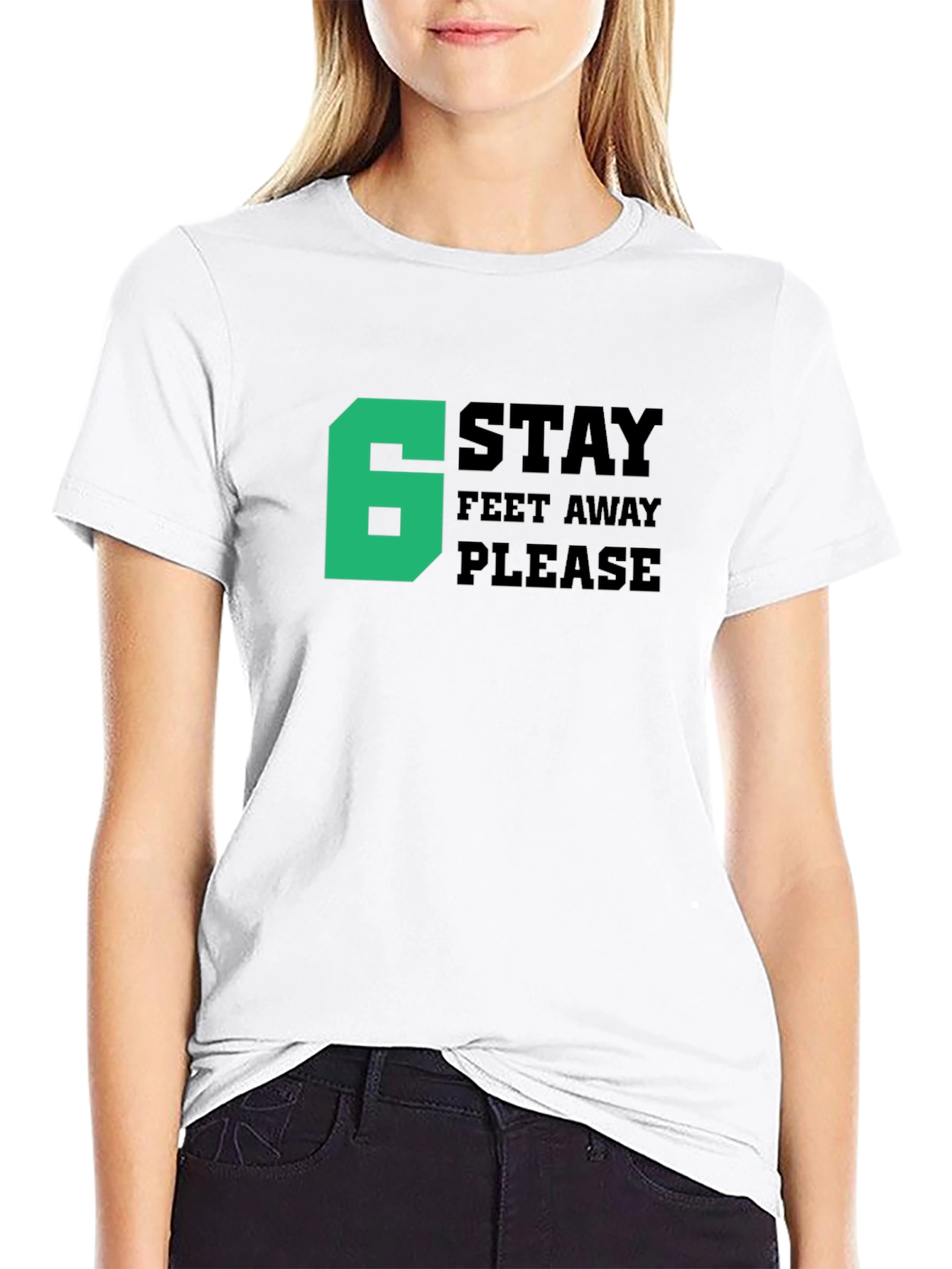 Social Distance T-Shirt - Stay 6 Feet Away