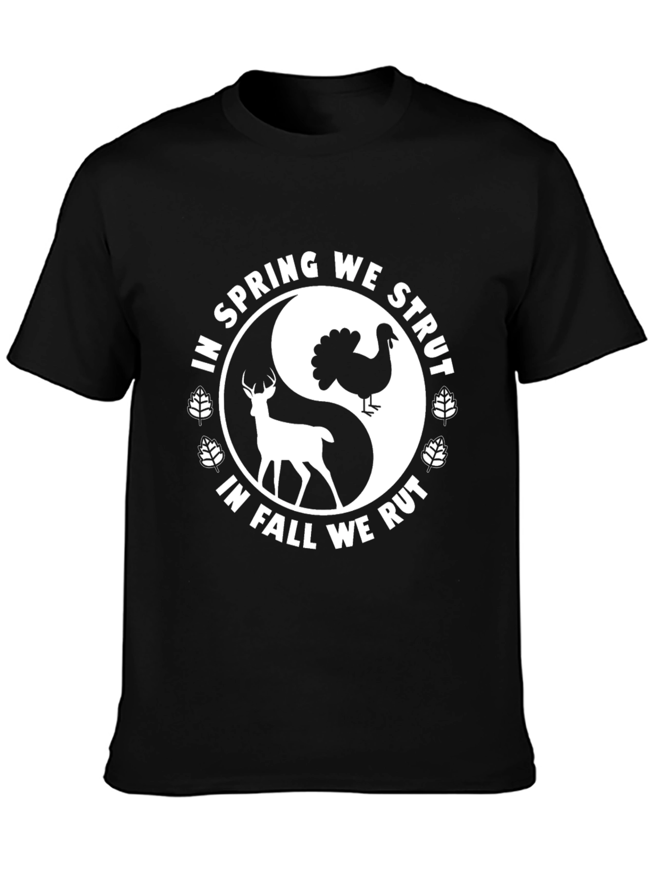 Spring Strut Fall Rut Yin Yang Tee