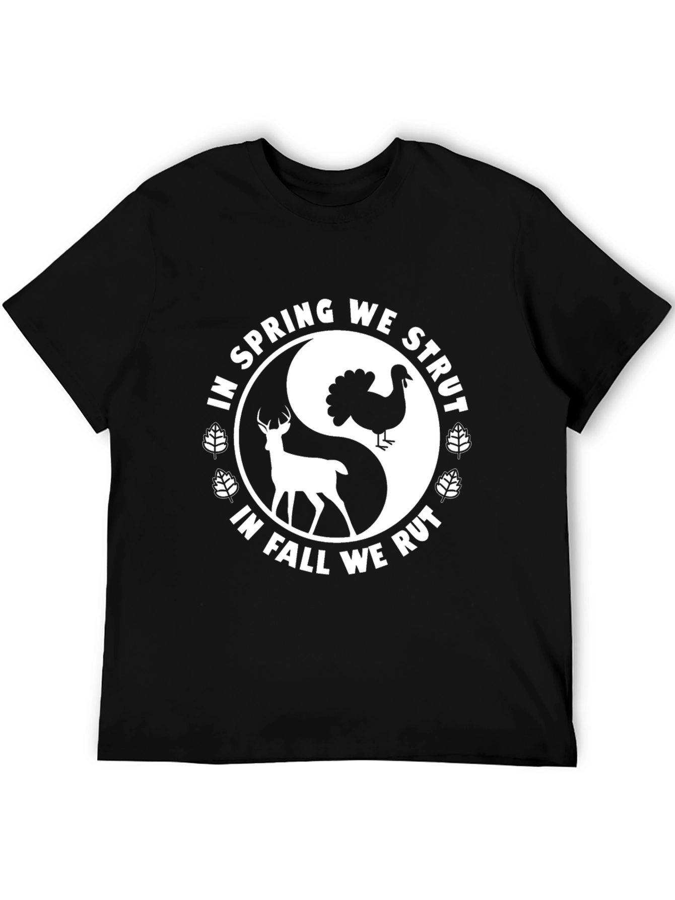 Spring Strut Fall Rut Yin Yang Tee