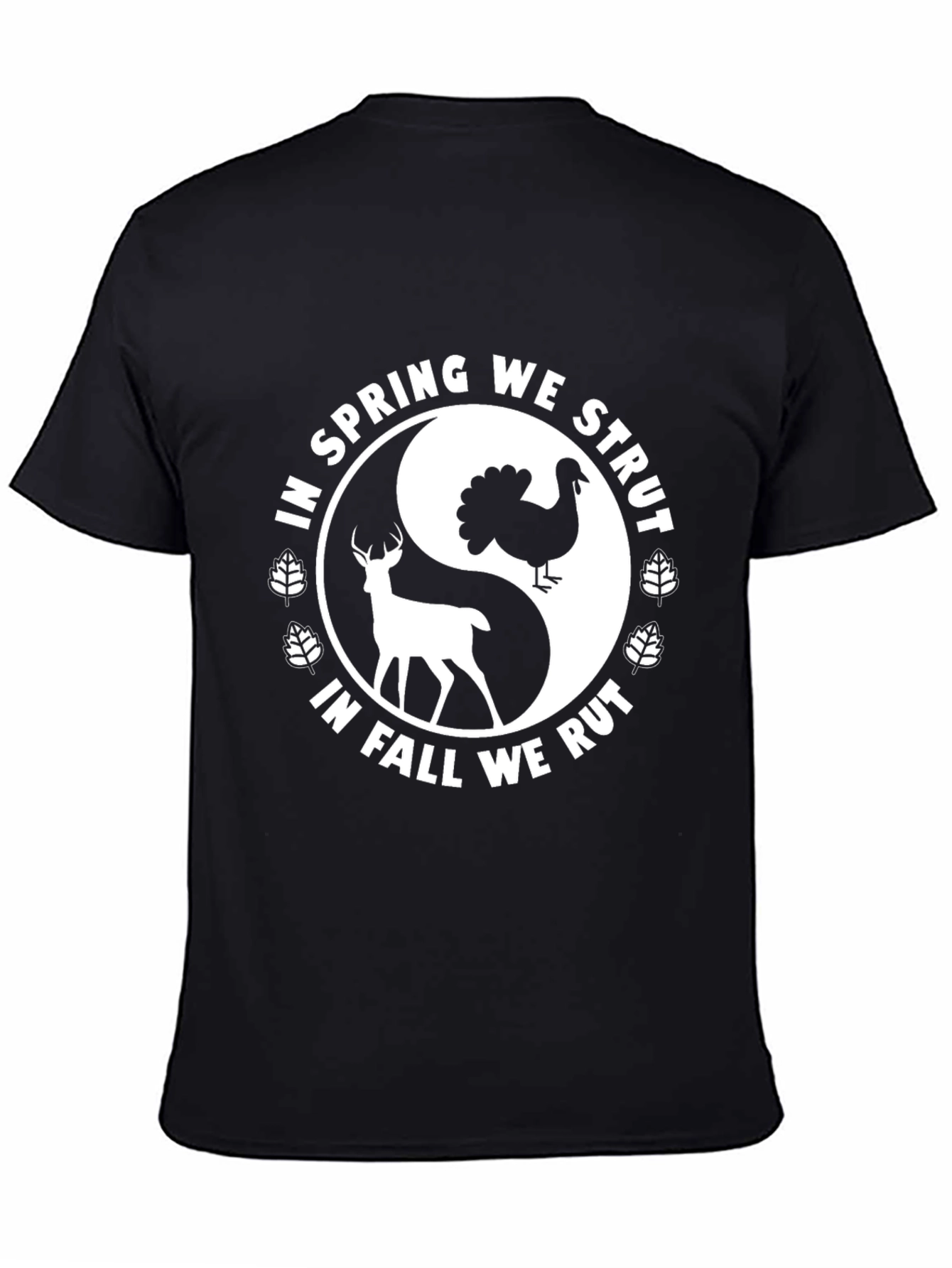 Spring Strut Fall Rut Yin Yang Tee