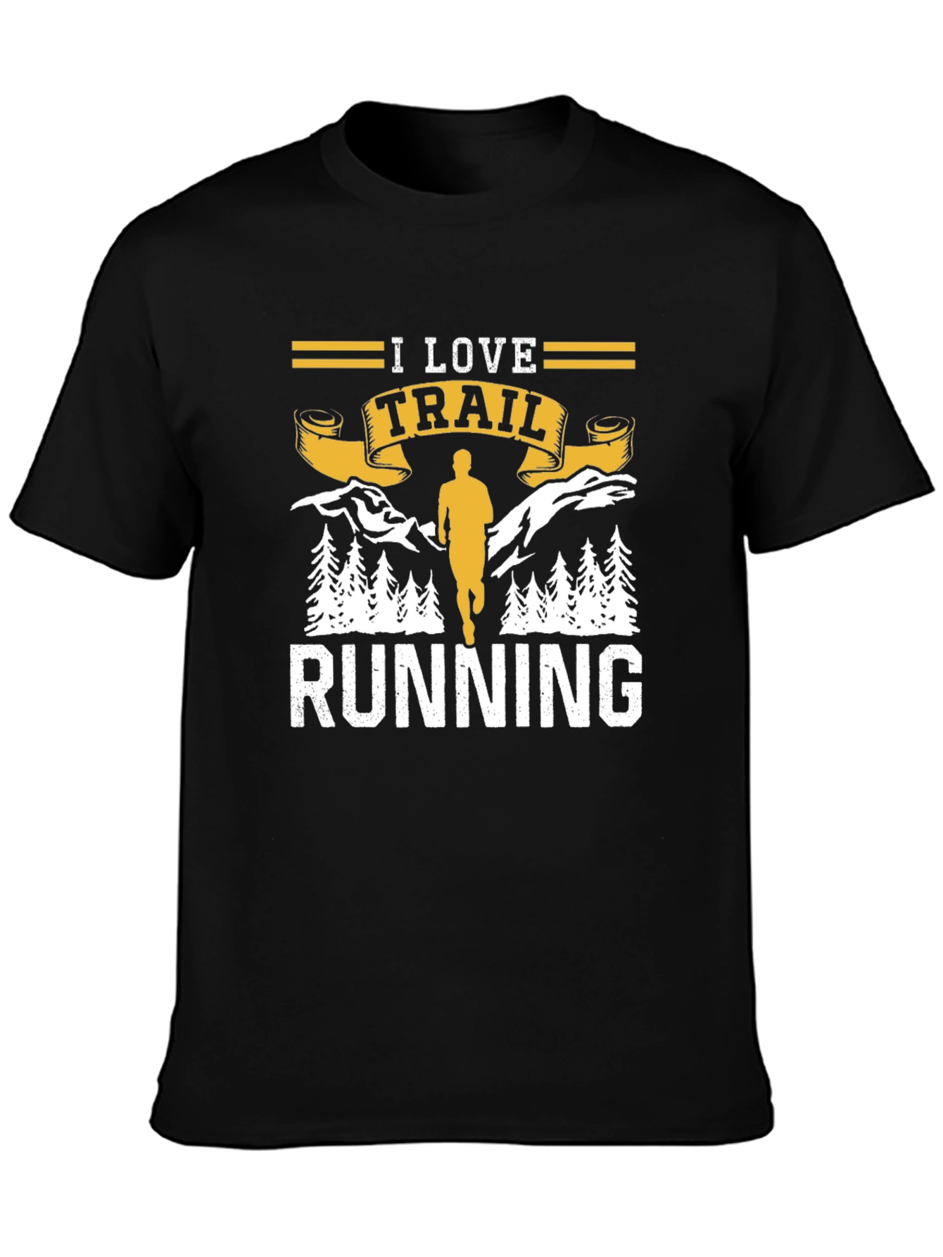 I Love Trail Running Graphic Tee