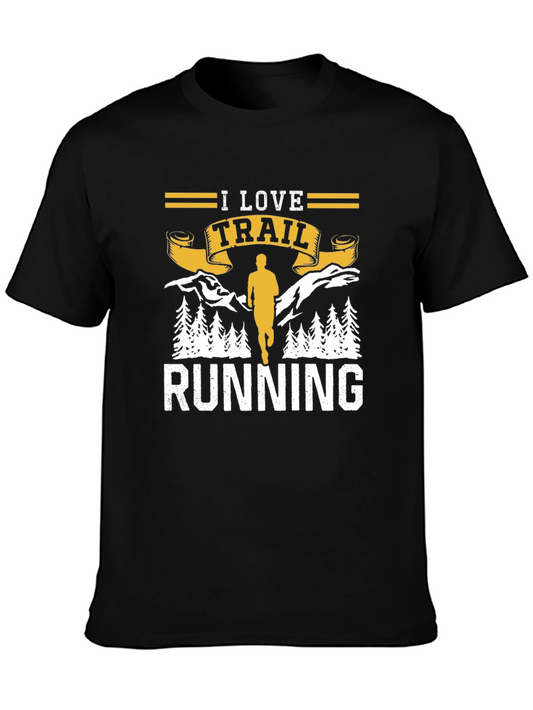 I Love Trail Running Graphic Tee