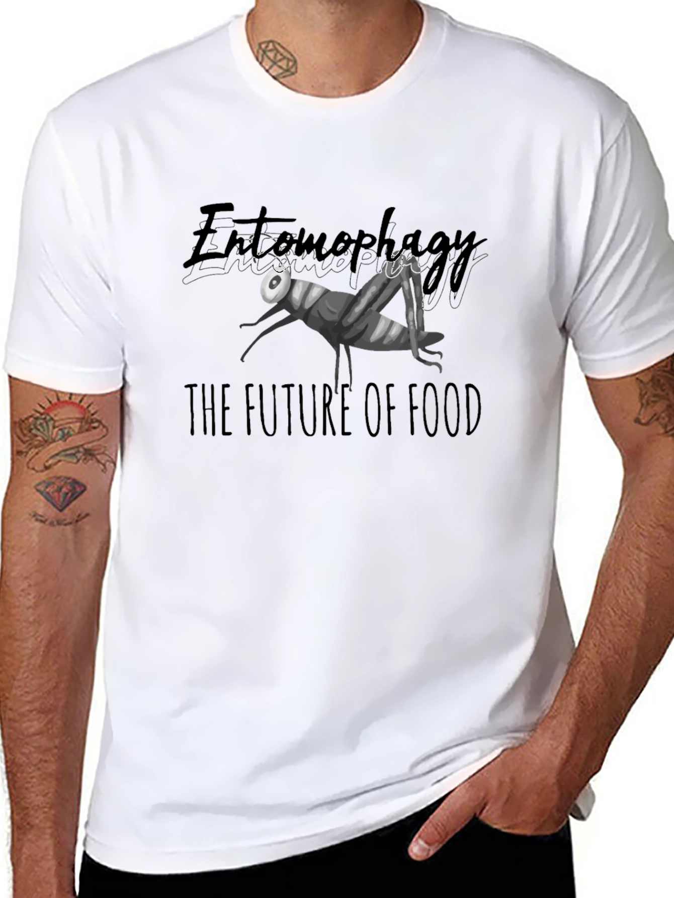 Entomophagy T-Shirt - The Future of Food