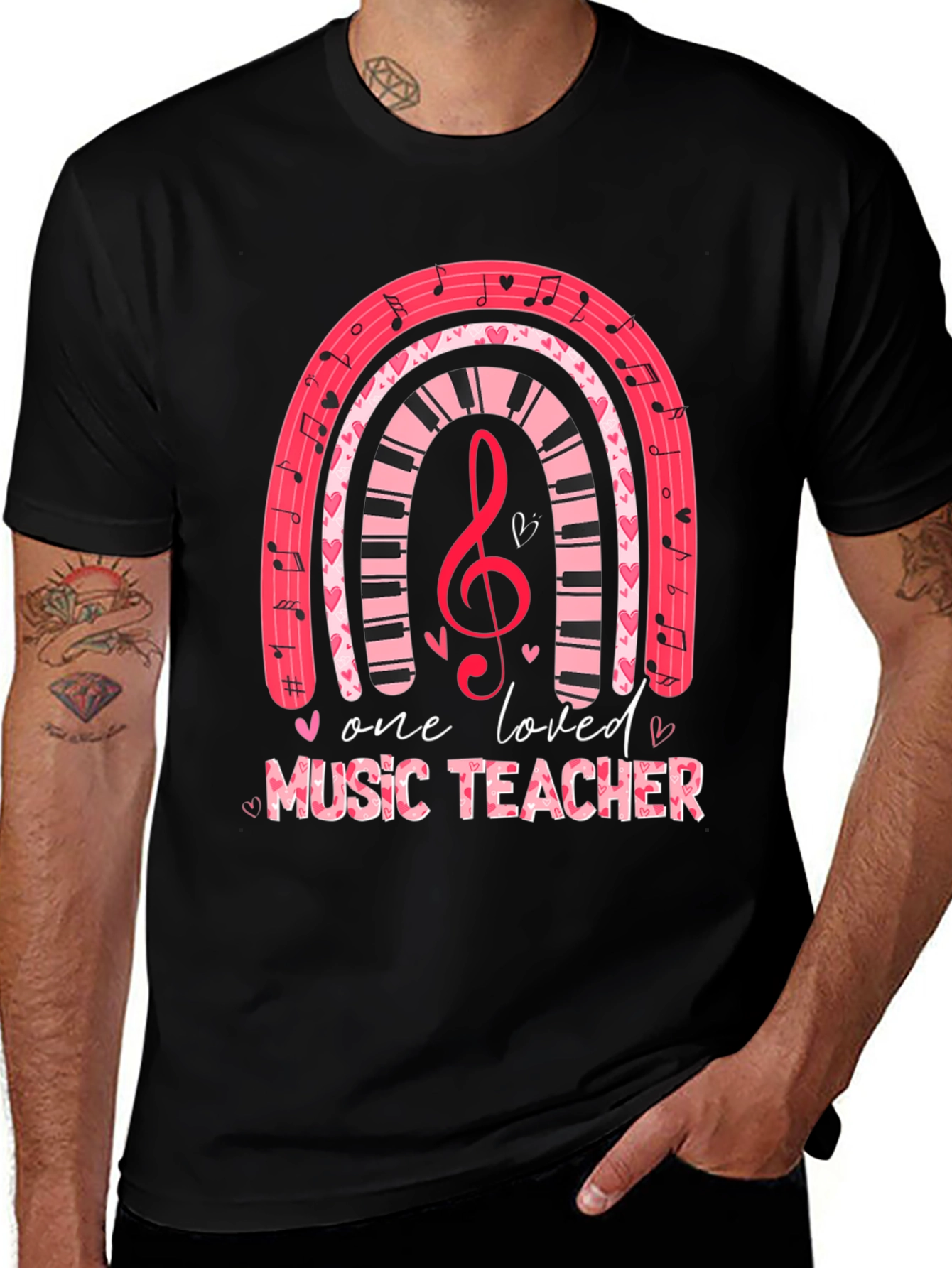 One Loved Music Teacher T-Shirt