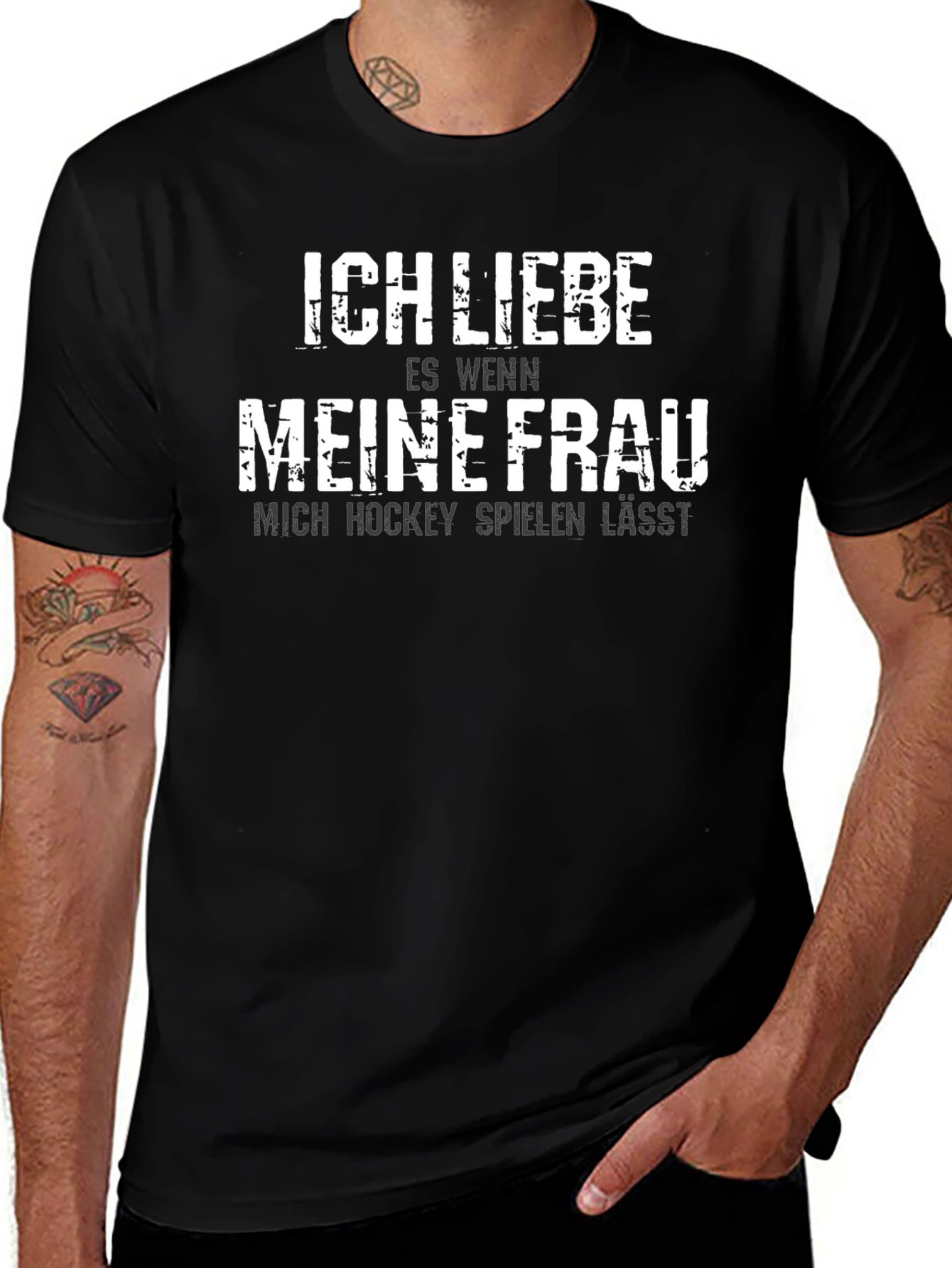 Ich Liebe Meine Frau Hockey T-Shirt