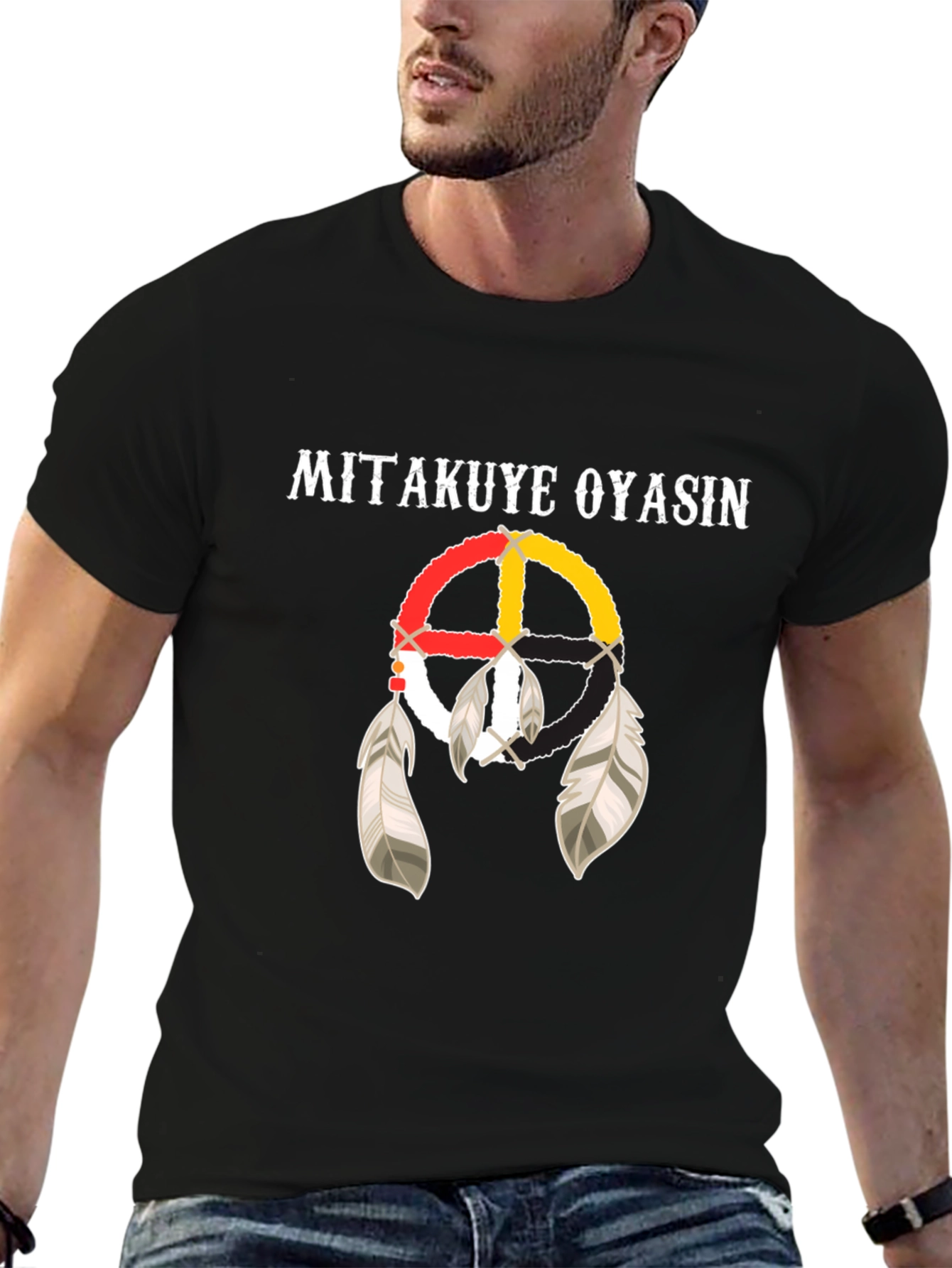 Mitakuye Oyasin Native American T-Shirt