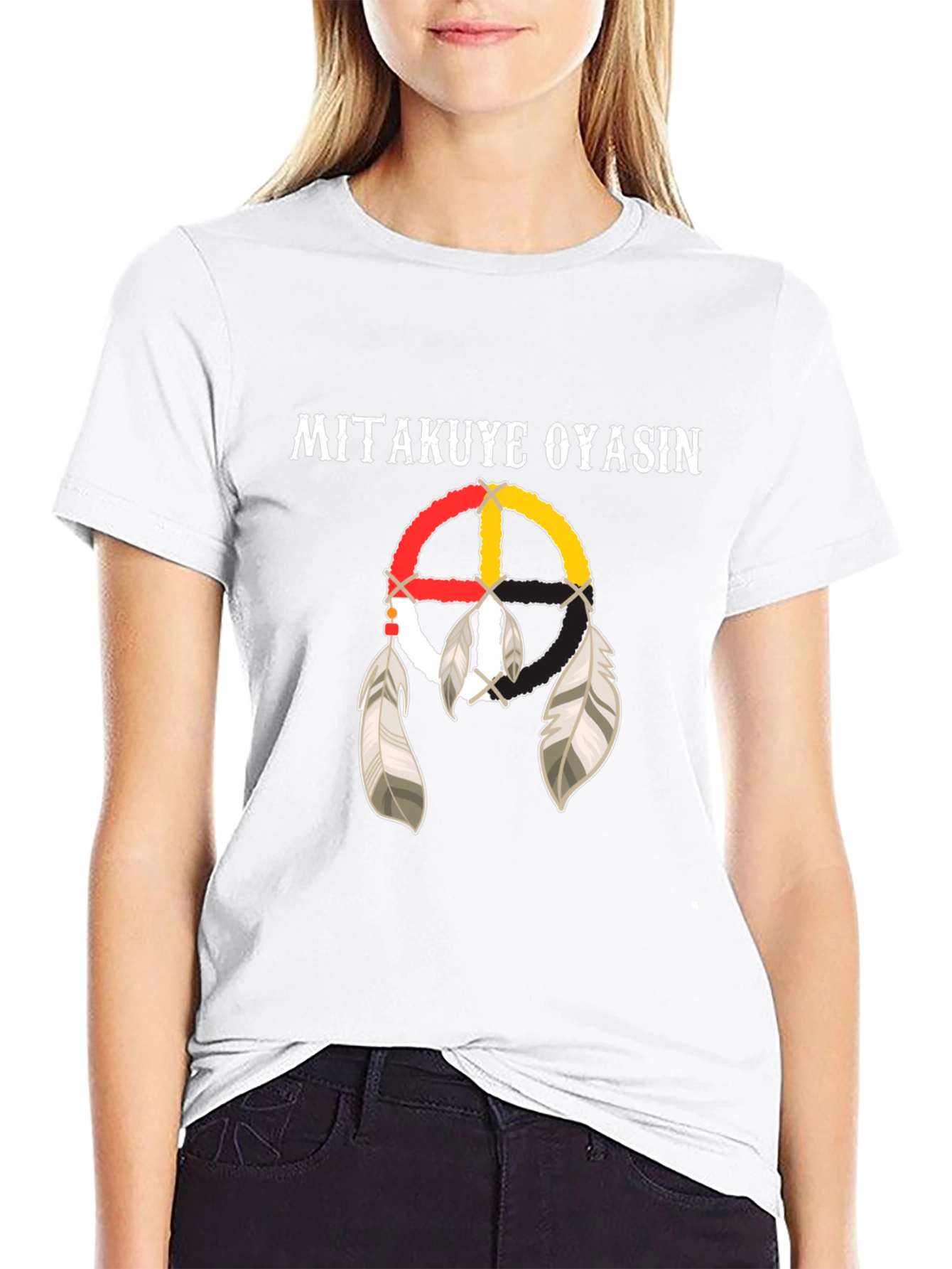 Mitakuye Oyasin Native American T-Shirt