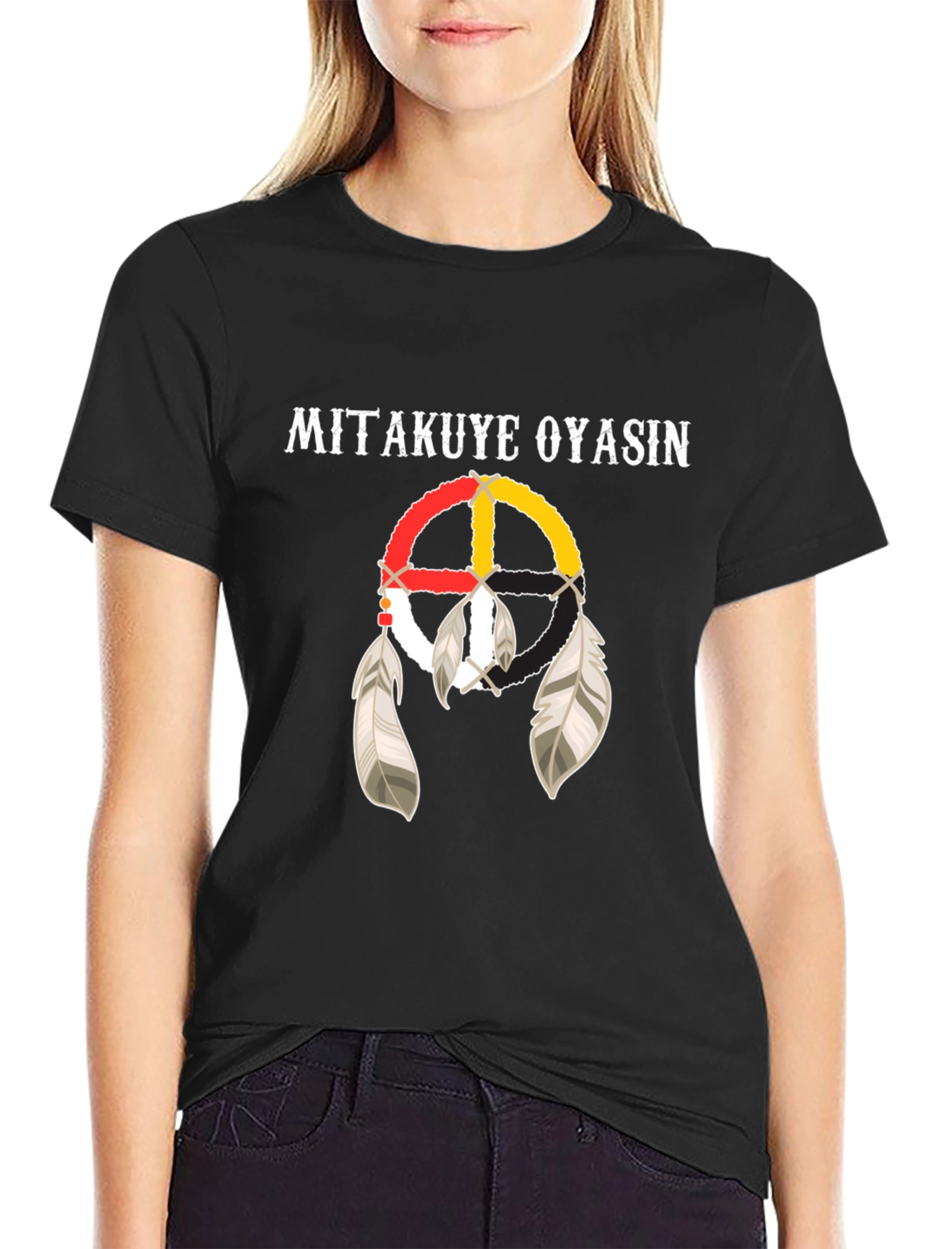 Mitakuye Oyasin Native American T-Shirt