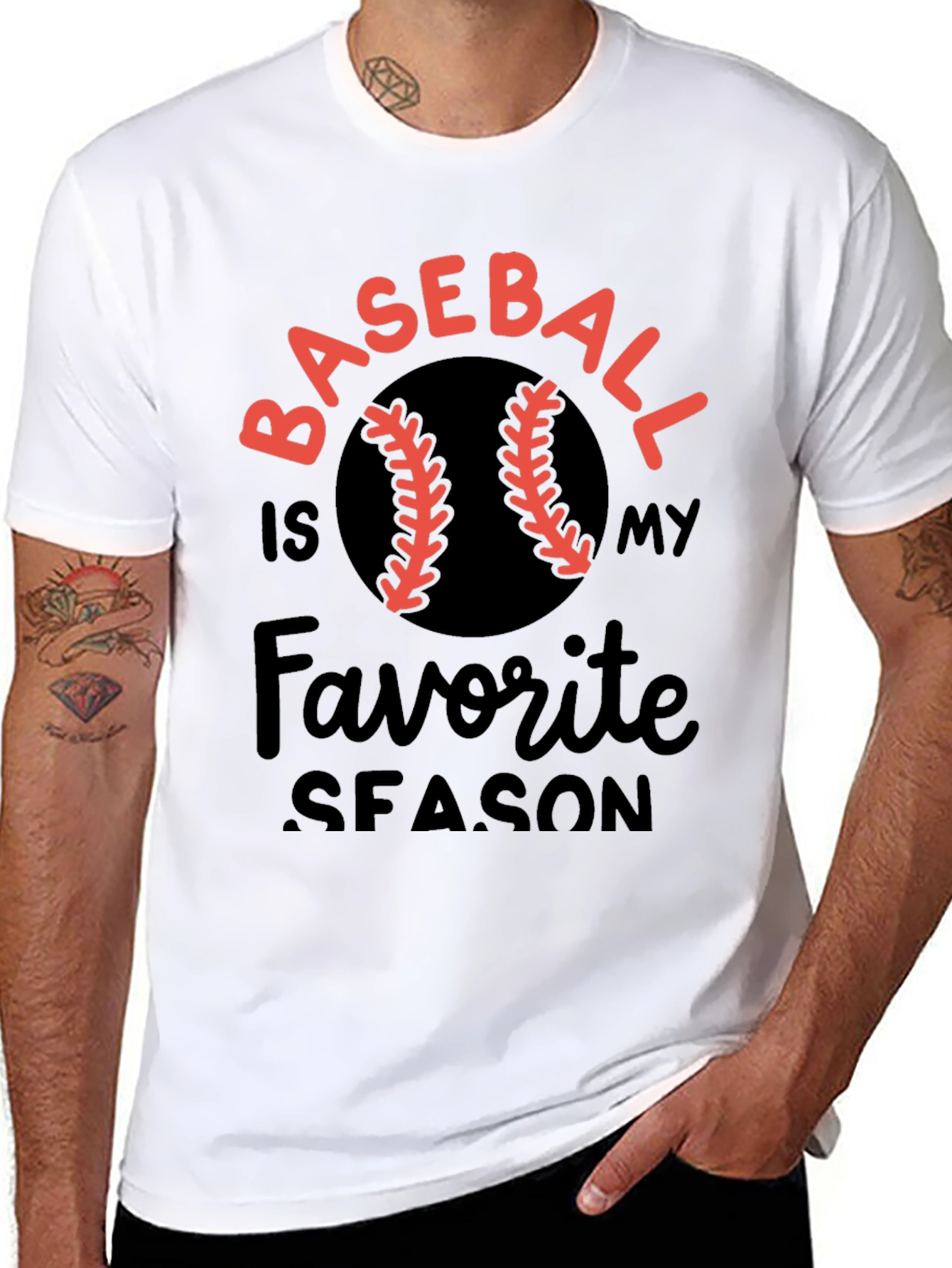 Baseball Is My Favorite Season T-Shirt