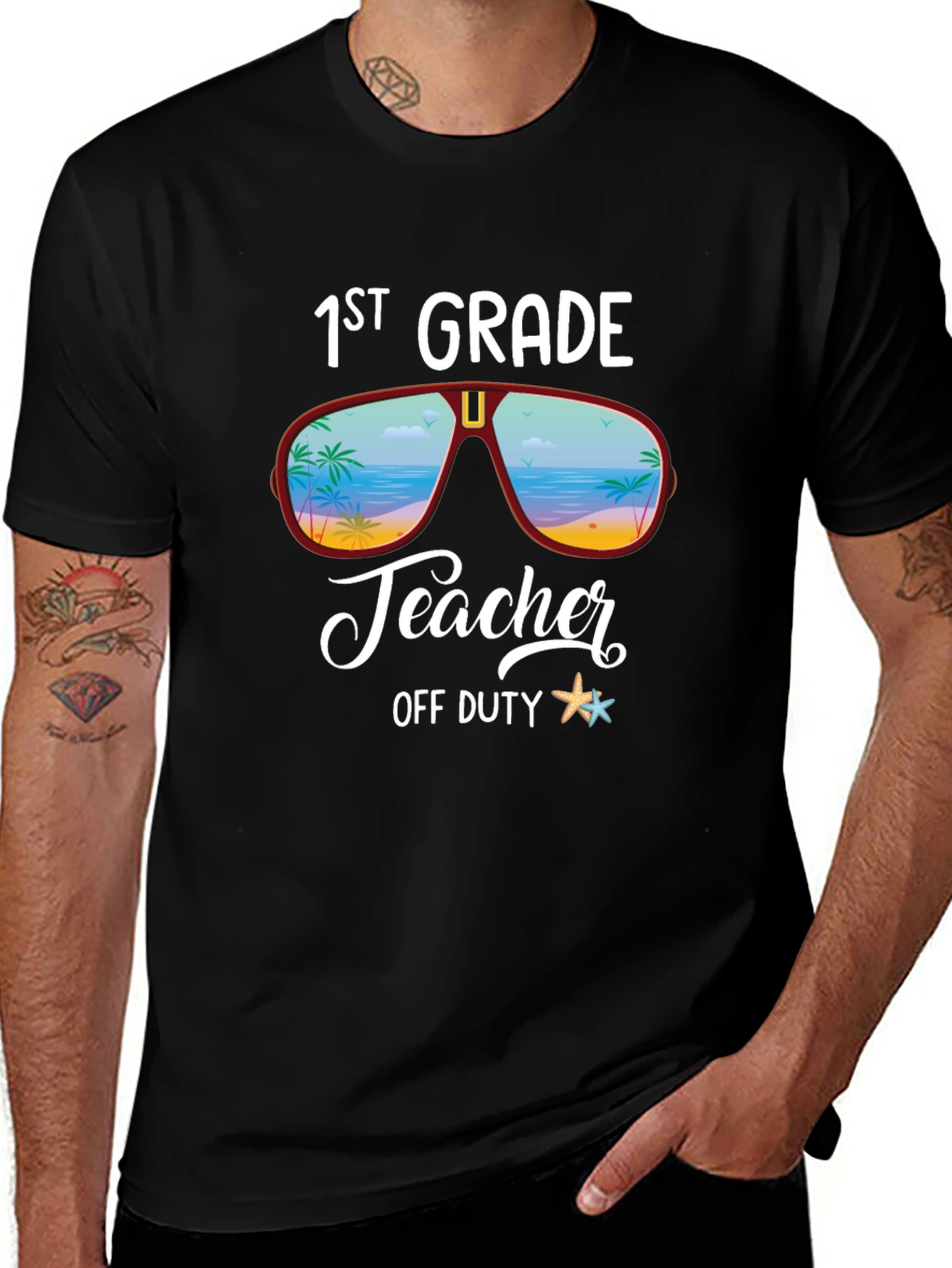 1st Grade Teacher Off Duty T-Shirt