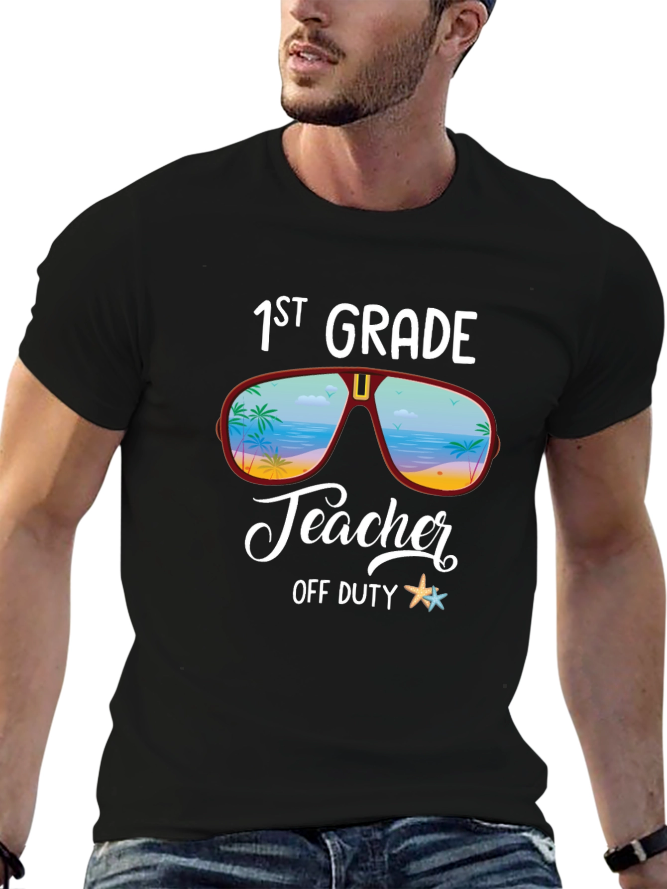 1st Grade Teacher Off Duty T-Shirt