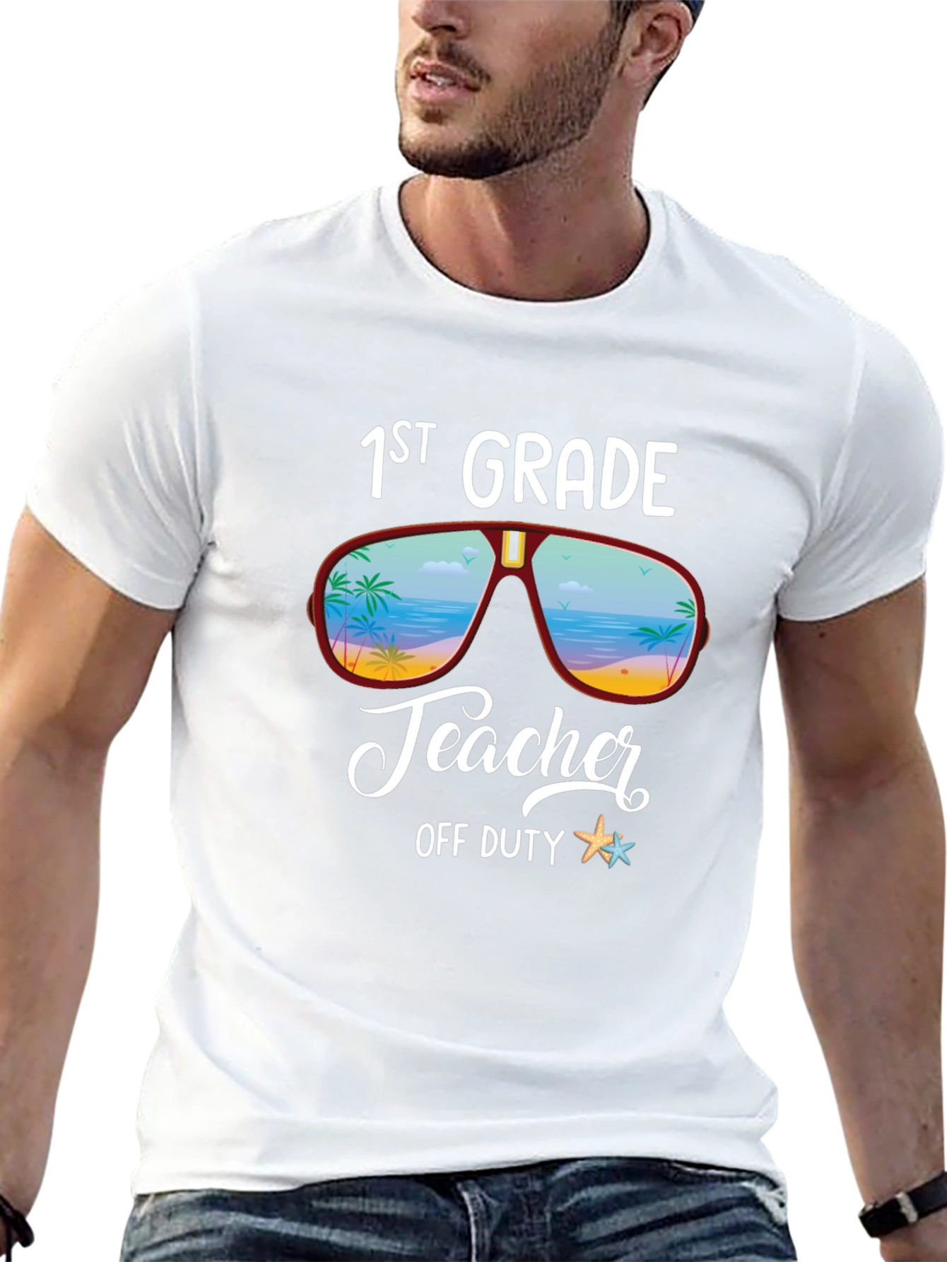 1st Grade Teacher Off Duty T-Shirt