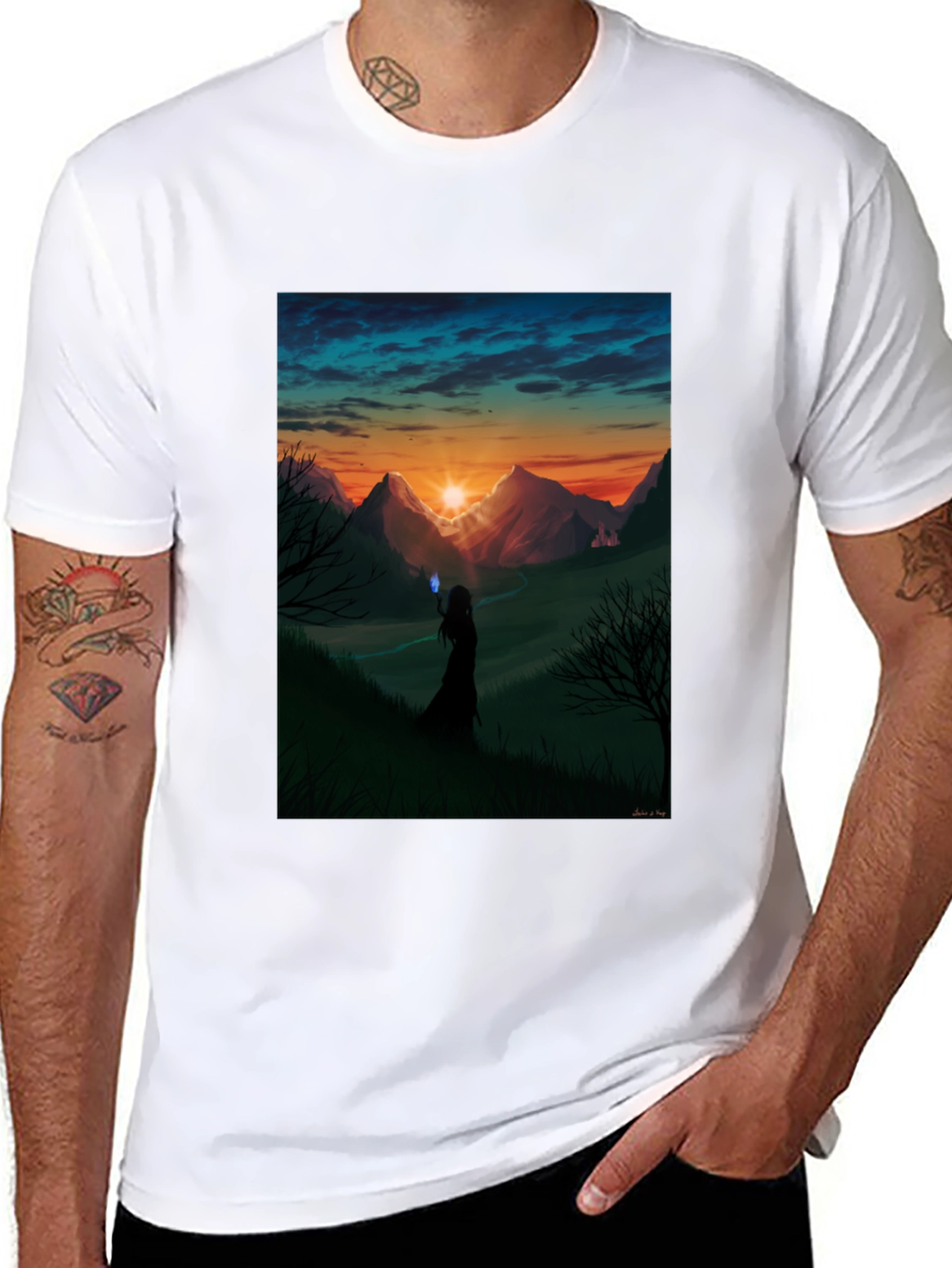 Sunset Mountains T-Shirt