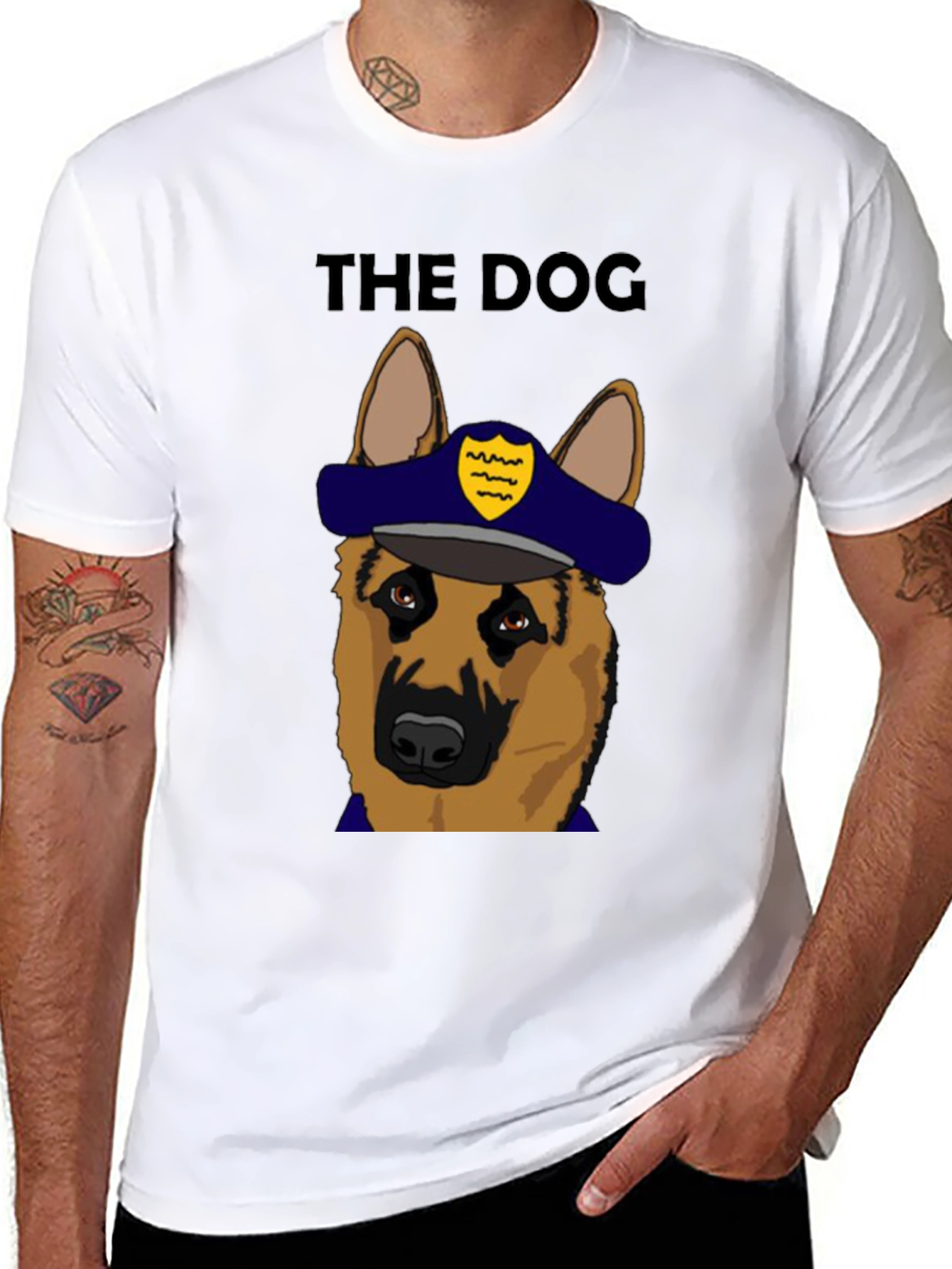The Dog Police T-Shirt - Canine Officer Design