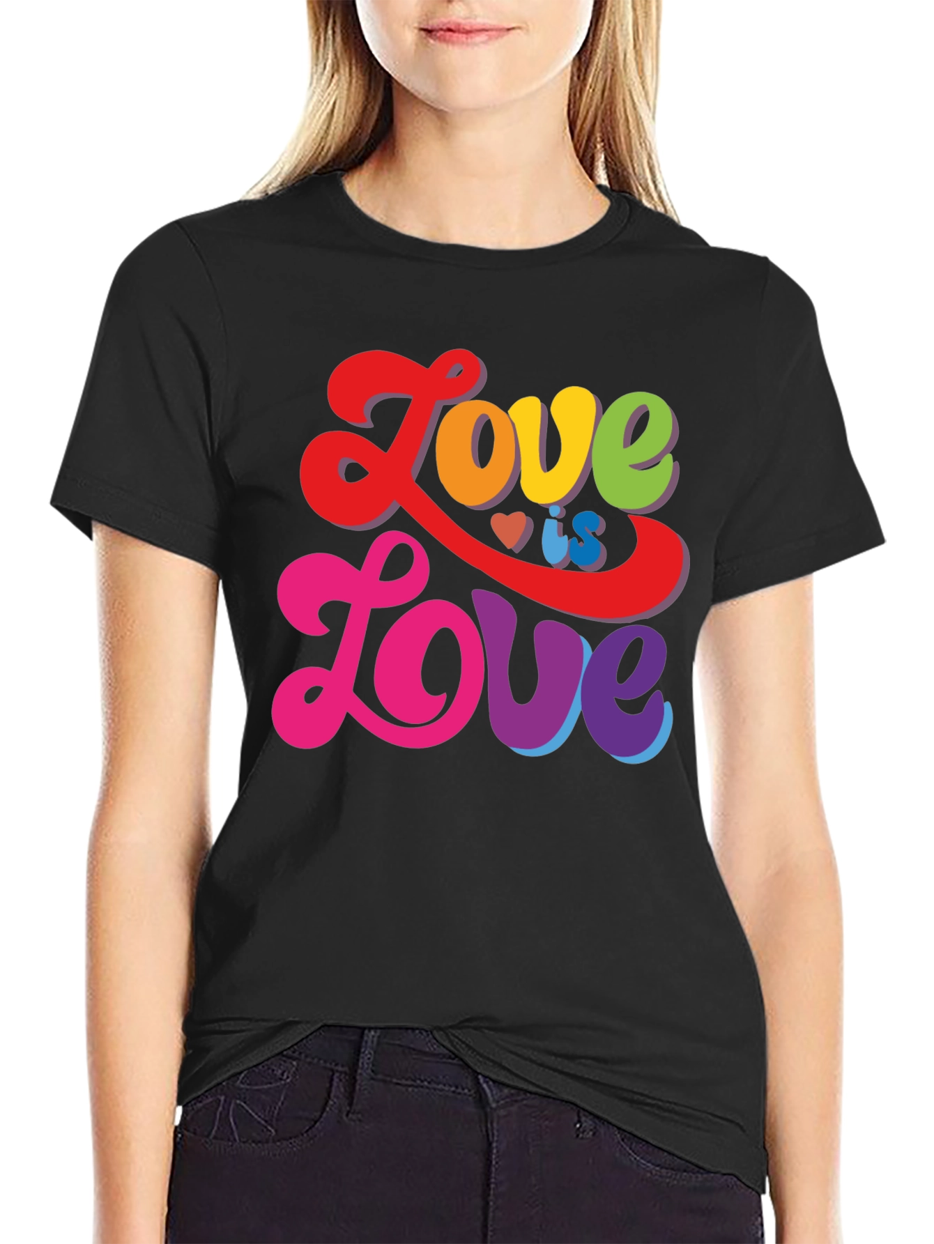 Love Is Love Rainbow T-Shirt - Pride Apparel