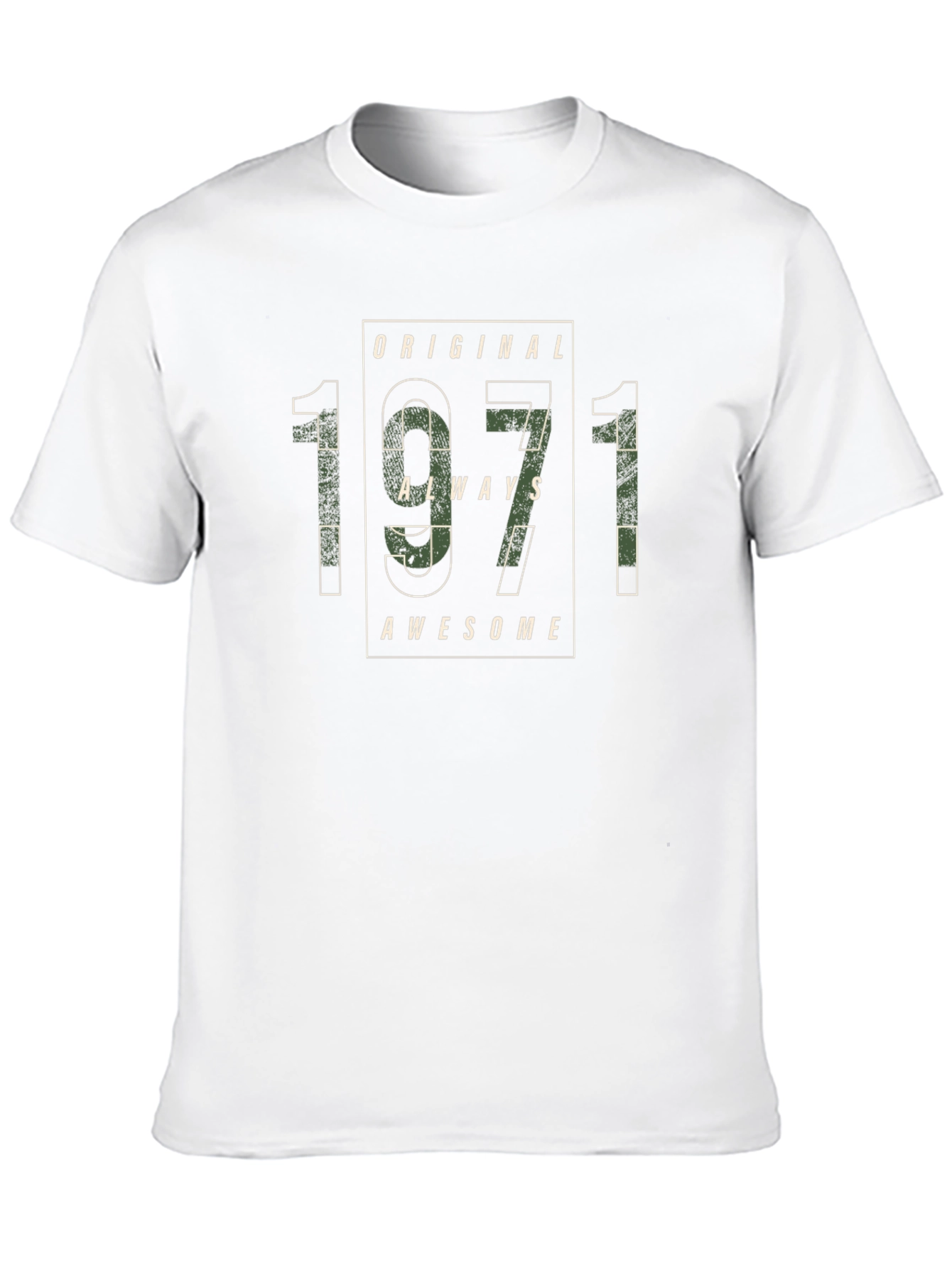 Original 1971 Awesome Graphic T-Shirt