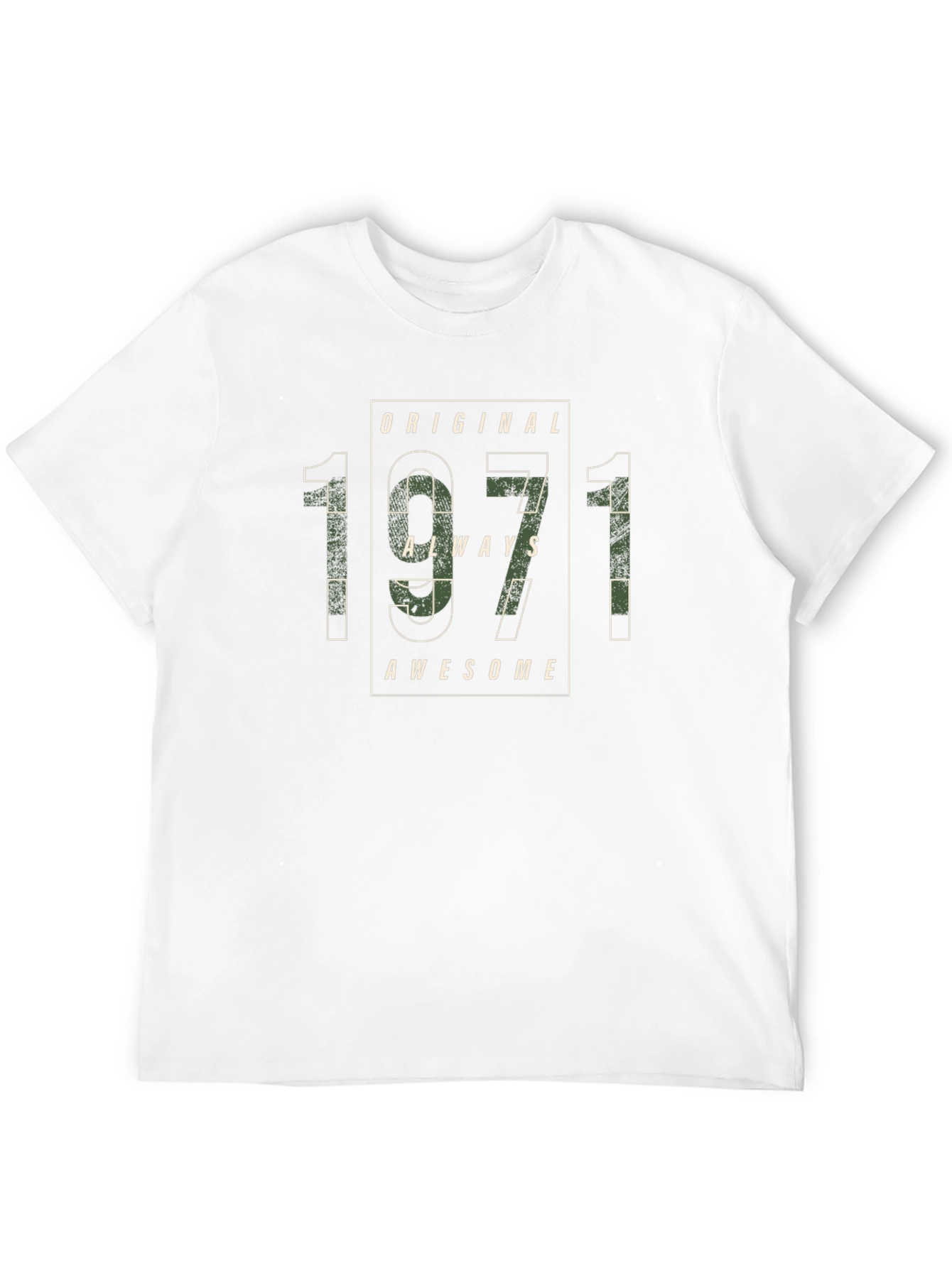 Original 1971 Awesome Graphic T-Shirt