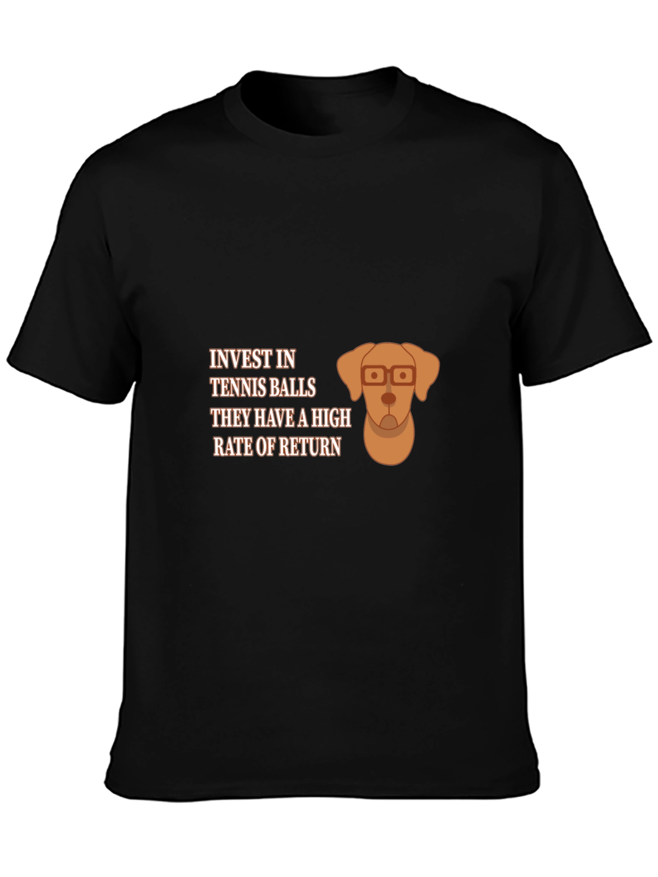 Invest in Tennis Balls Dog Graphic Tee