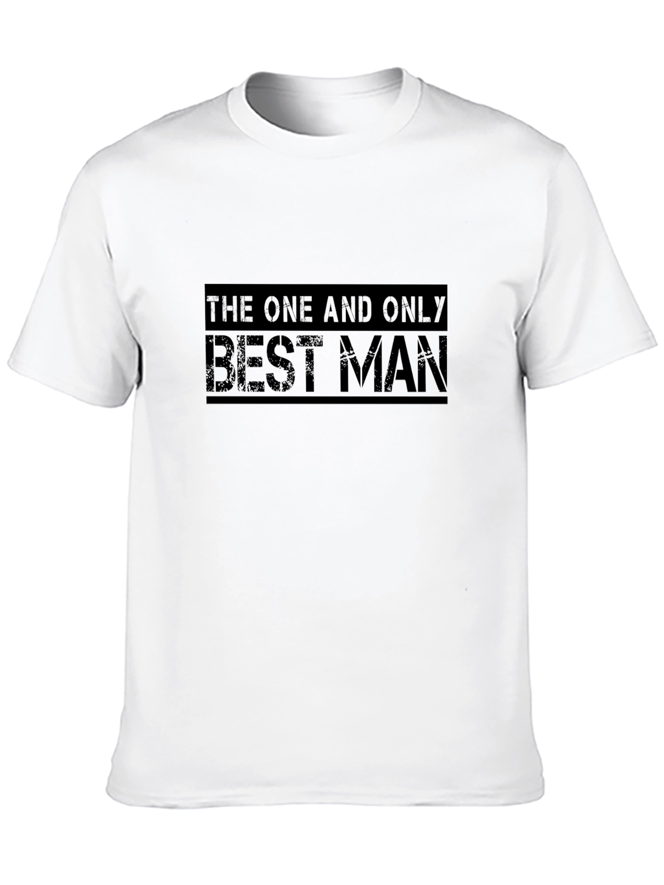 The One and Only Best Man T-Shirt