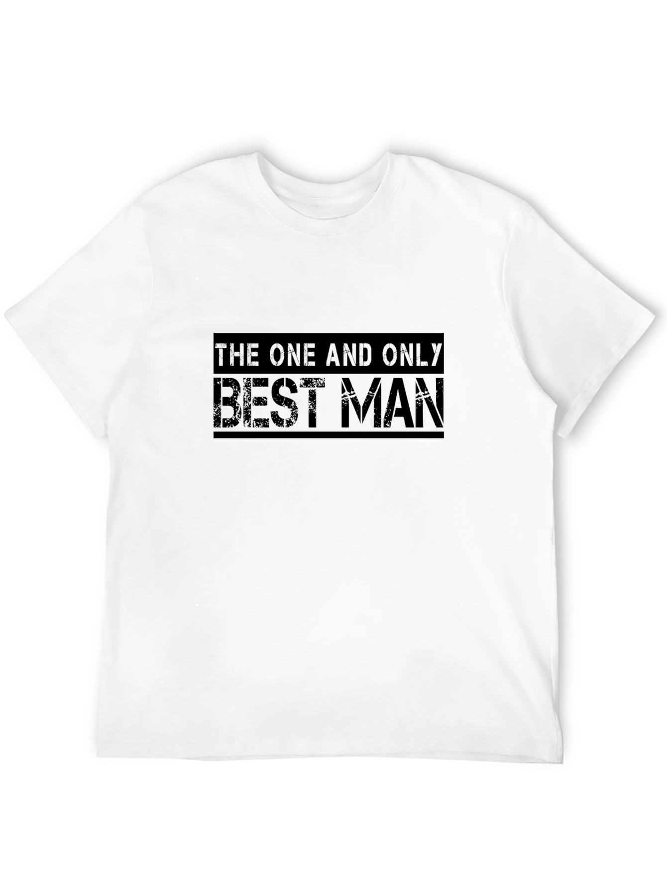 The One and Only Best Man T-Shirt