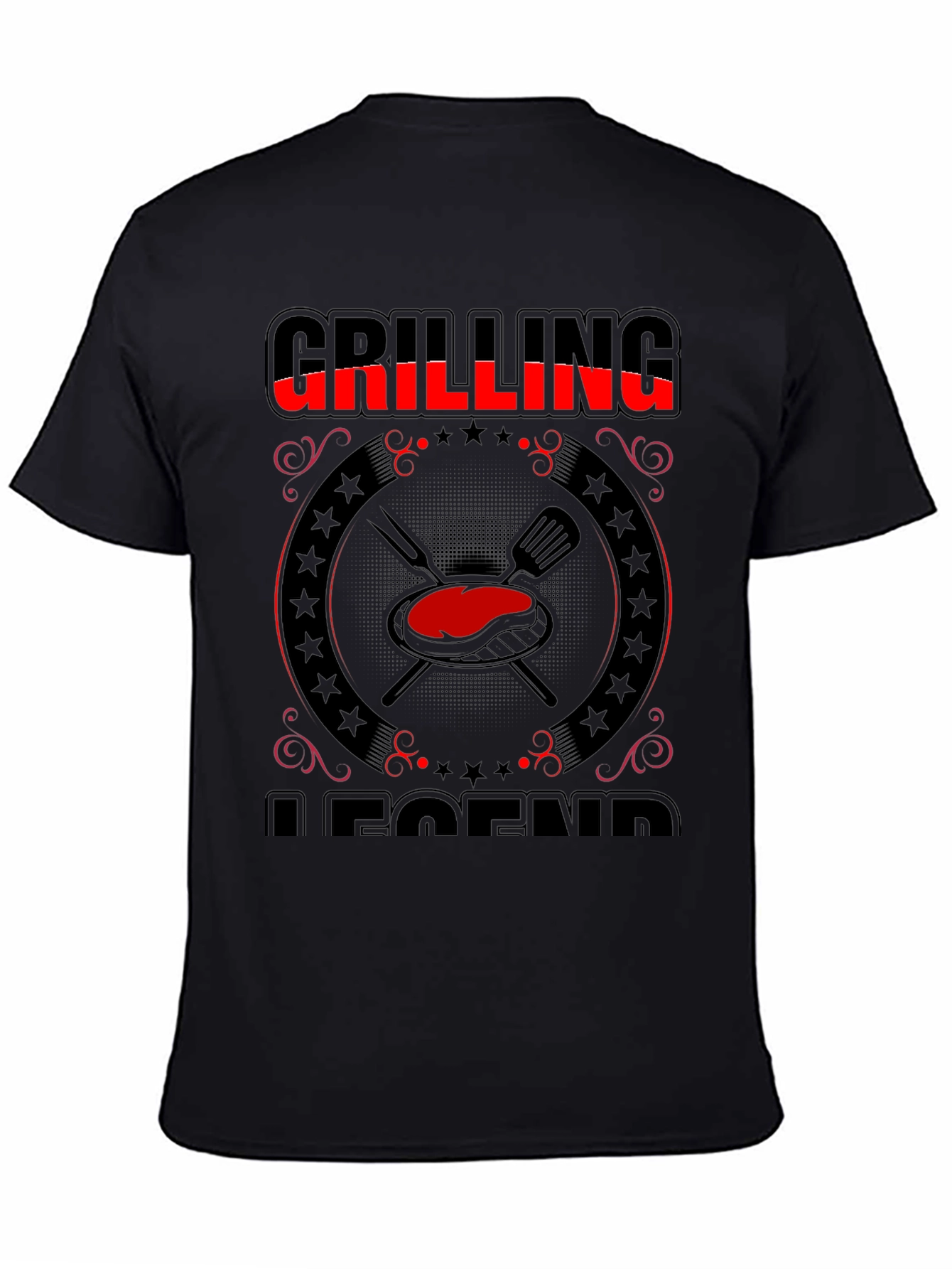Grilling Legend T-Shirt - BBQ Master Tee