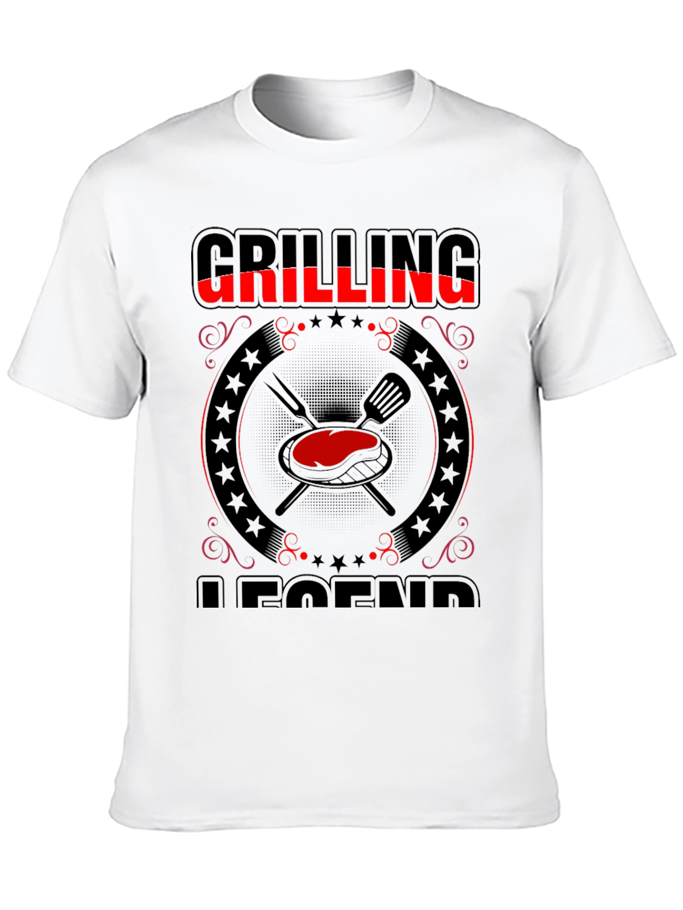 Grilling Legend T-Shirt - BBQ Master Tee