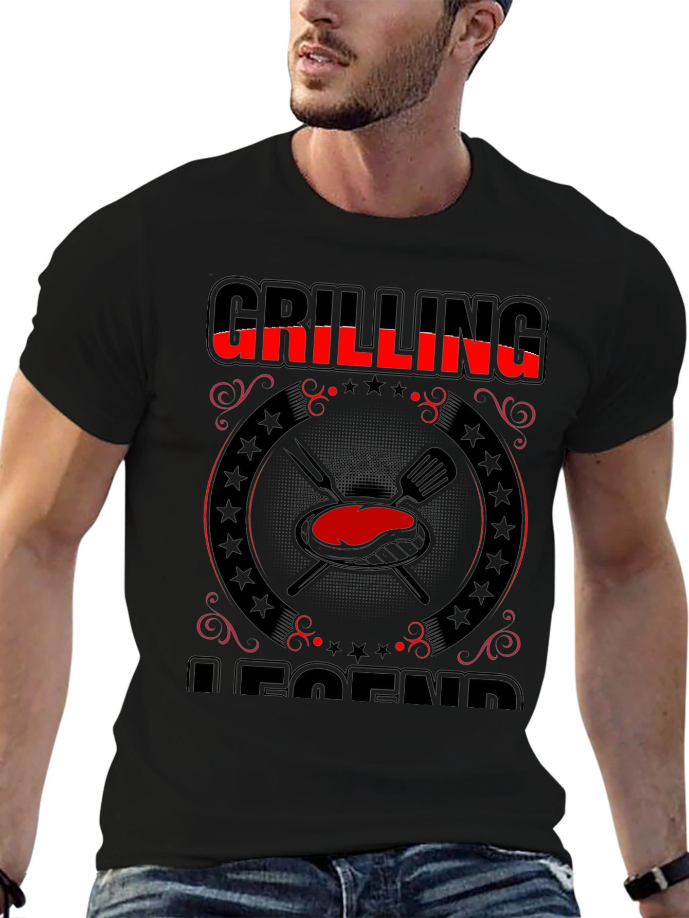 Grilling Legend T-Shirt - BBQ Master Tee