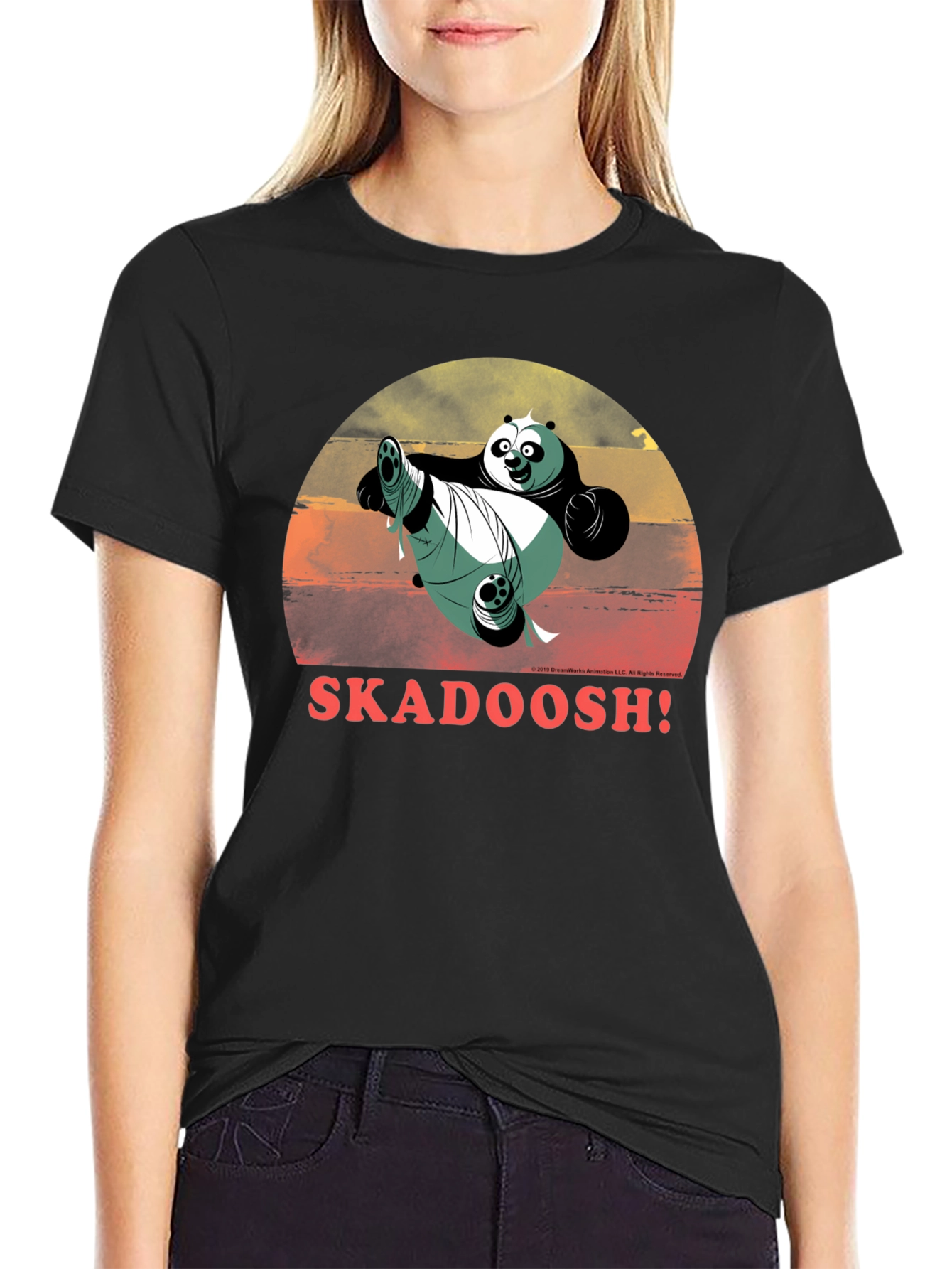 Kung Fu Panda Skadoosh! Mens T-Shirt