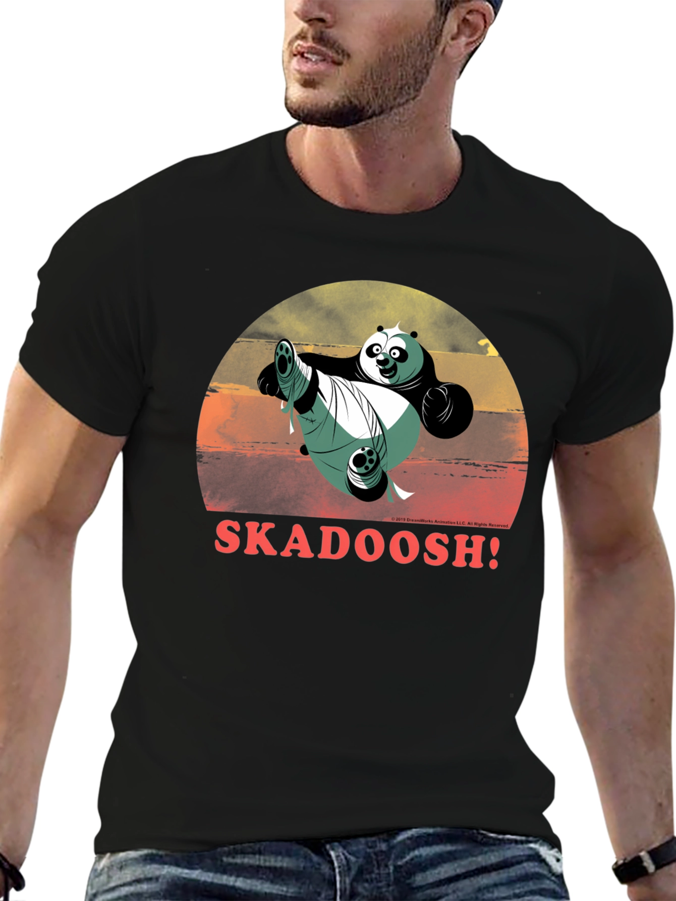 Kung Fu Panda Skadoosh! Mens T-Shirt