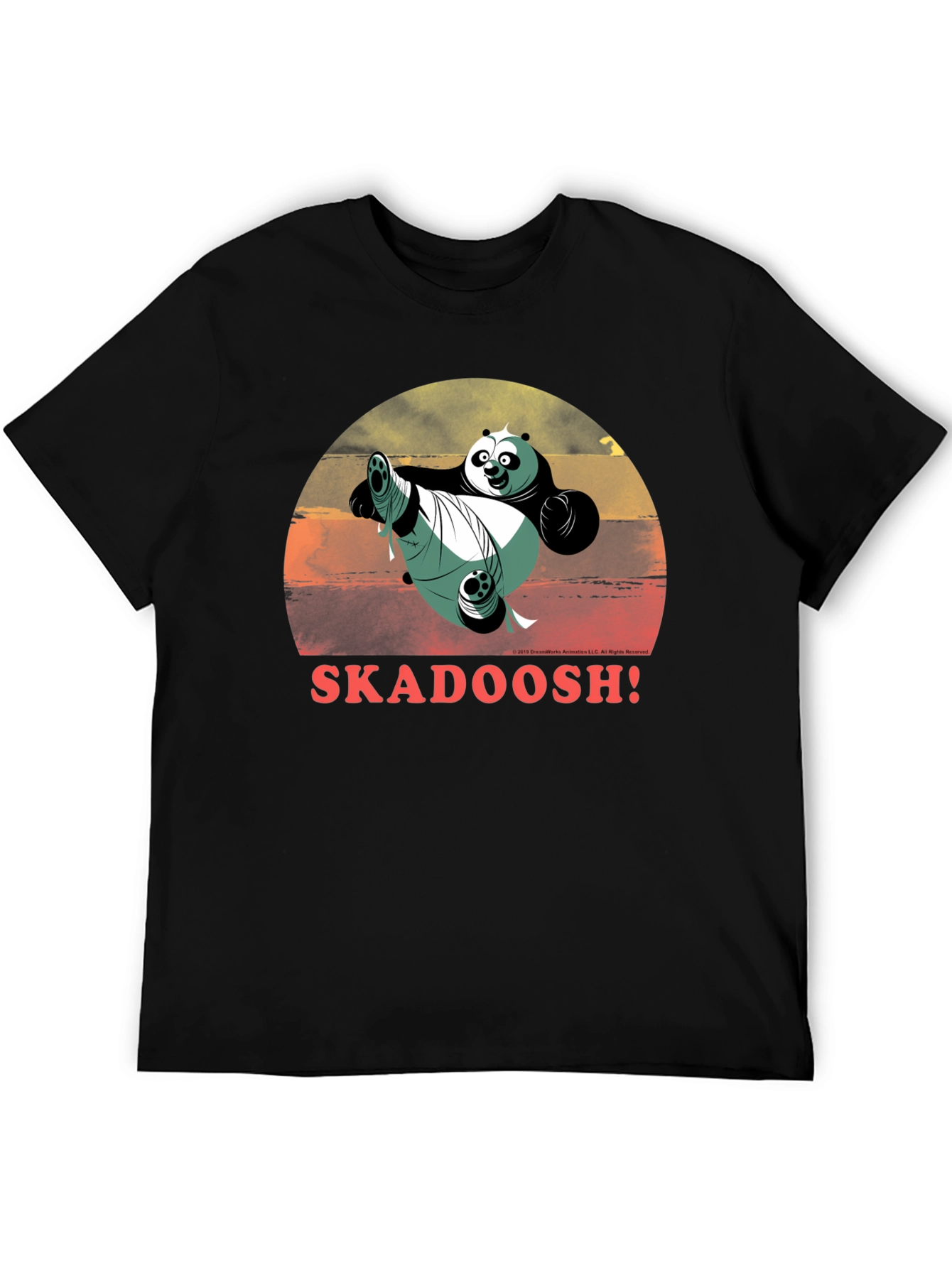 Kung Fu Panda Skadoosh! Mens T-Shirt
