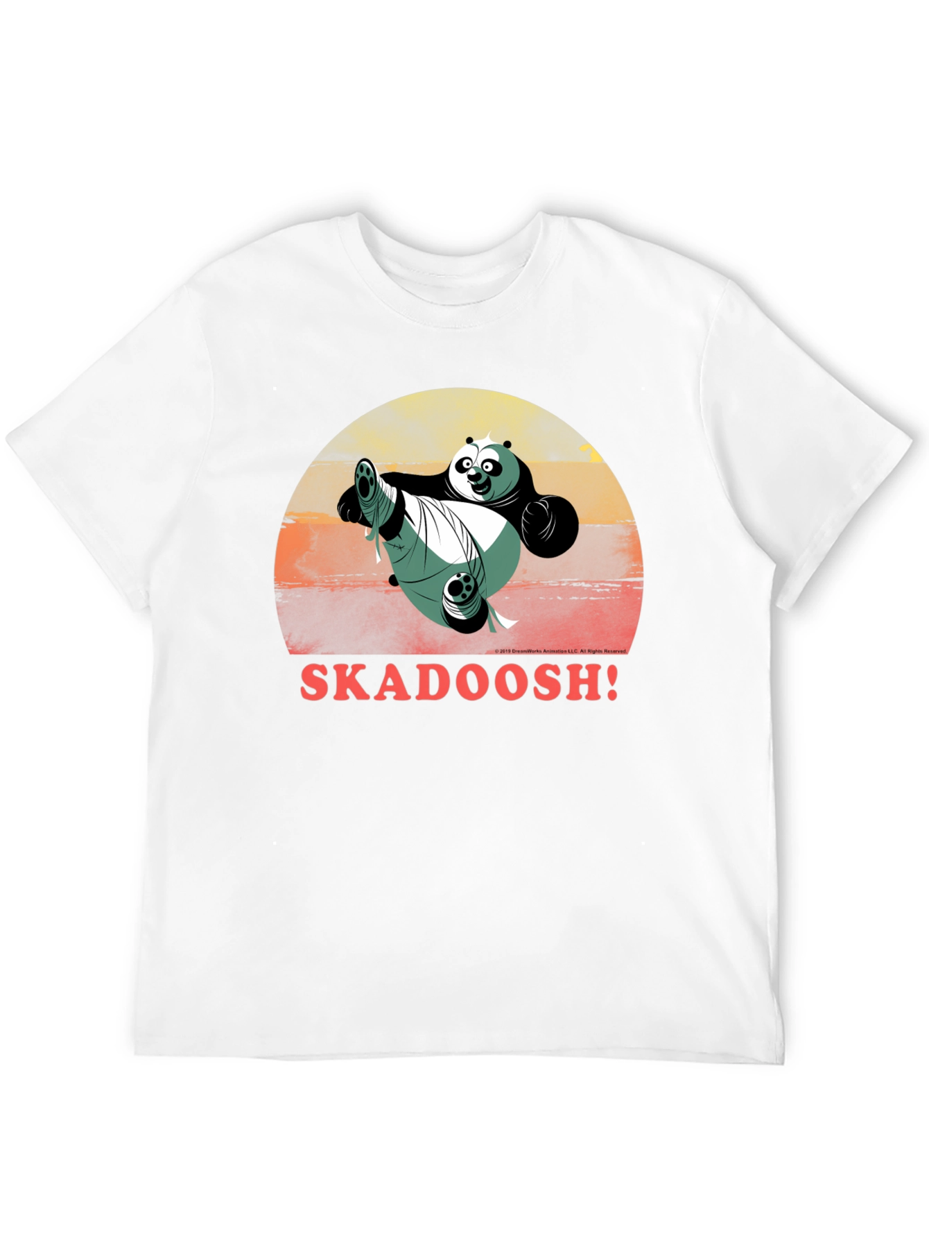 Kung Fu Panda Skadoosh! Mens T-Shirt