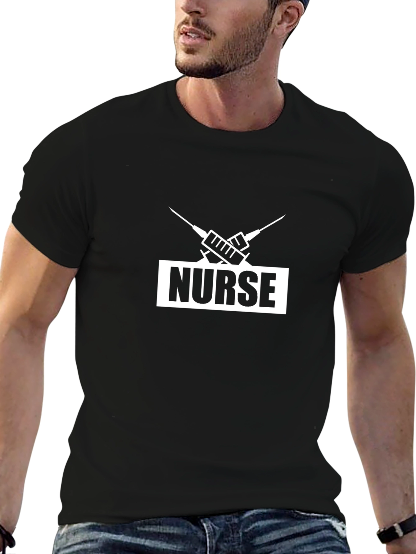 Nurse Syringe T-Shirt - Medical Professional Tee