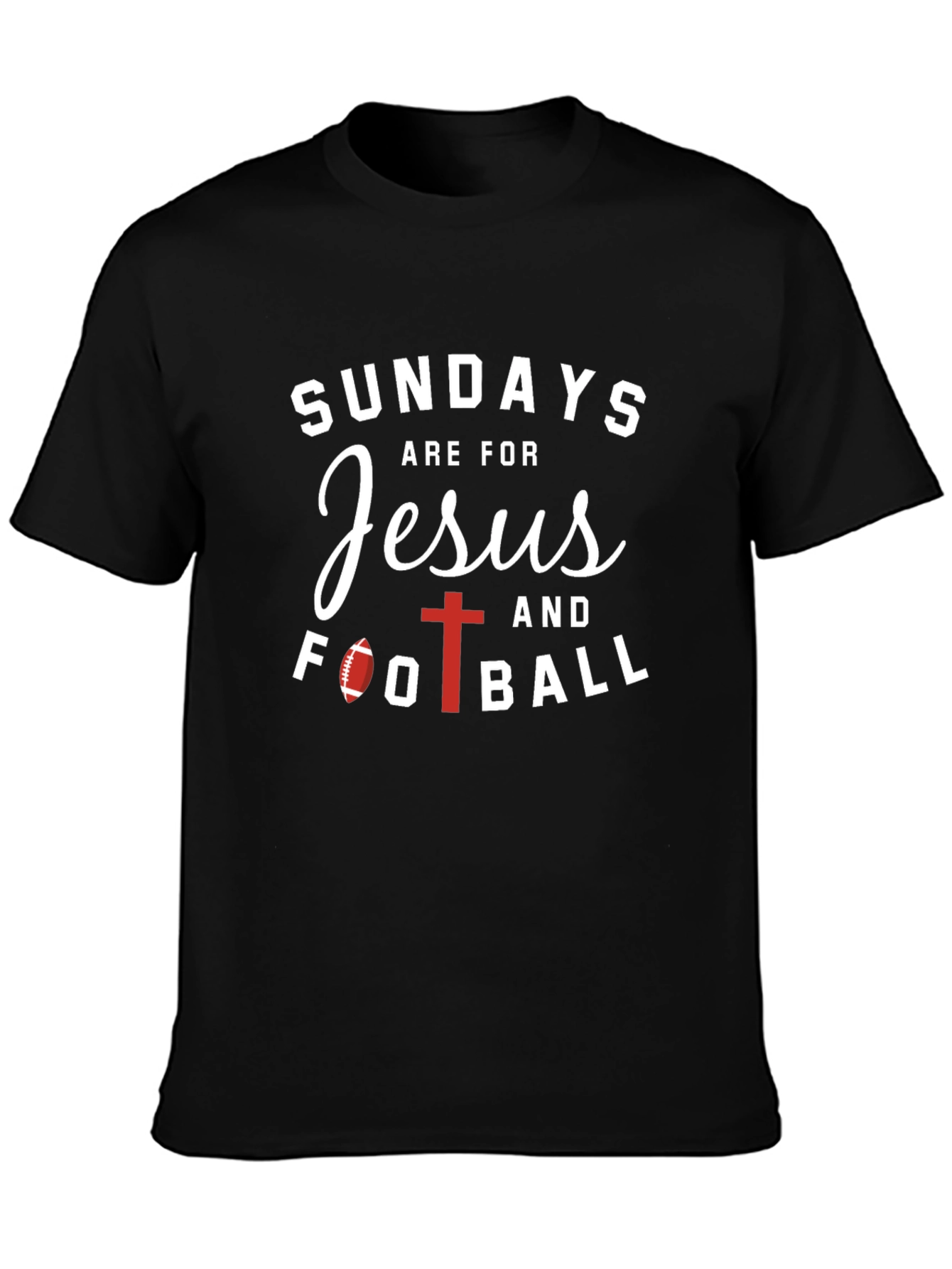 Sundays are for Jesus and Football T-Shirt