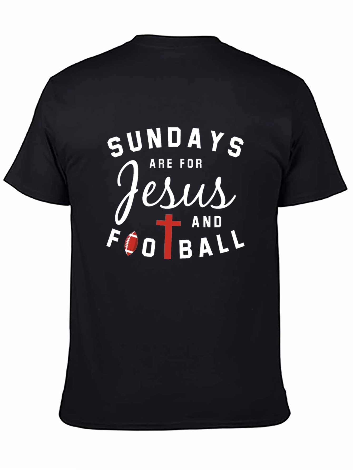 Sundays are for Jesus and Football T-Shirt