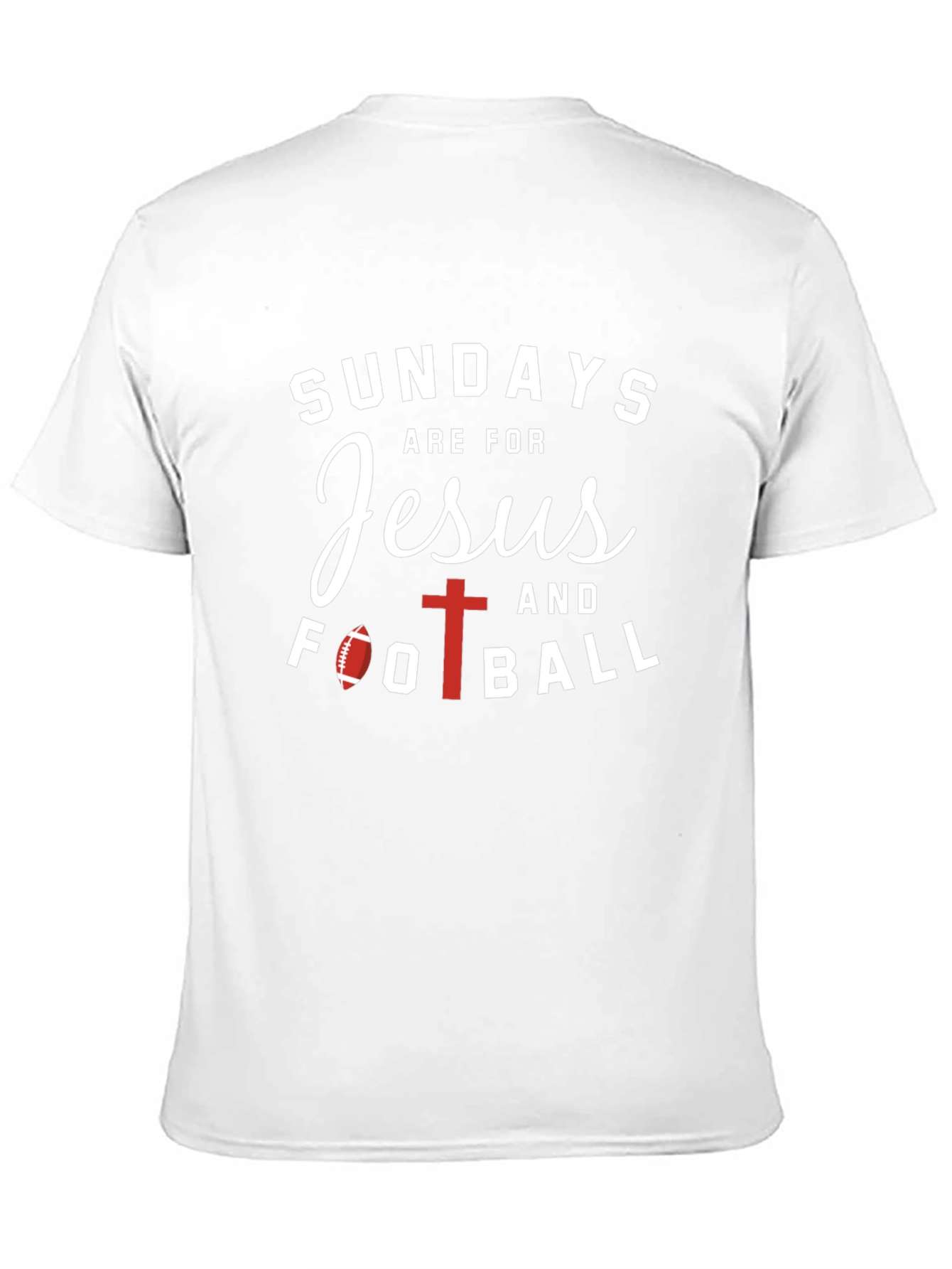 Sundays are for Jesus and Football T-Shirt
