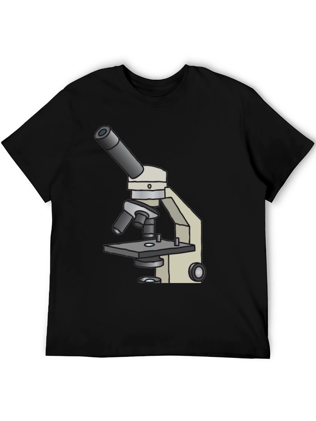Microscope Graphic T-Shirt - Science Tee