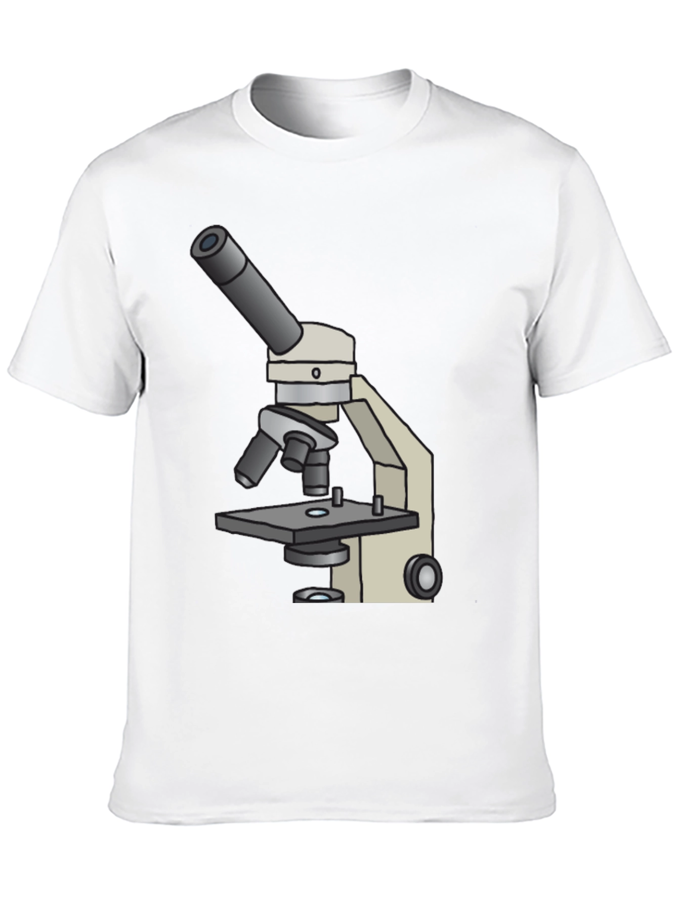 Microscope Graphic T-Shirt - Science Tee