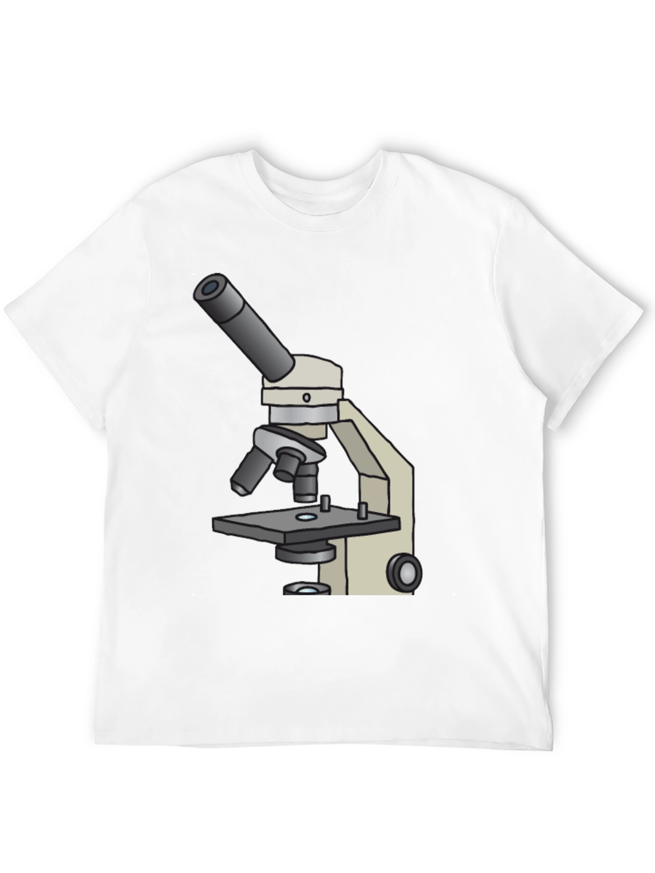 Microscope Graphic T-Shirt - Science Tee