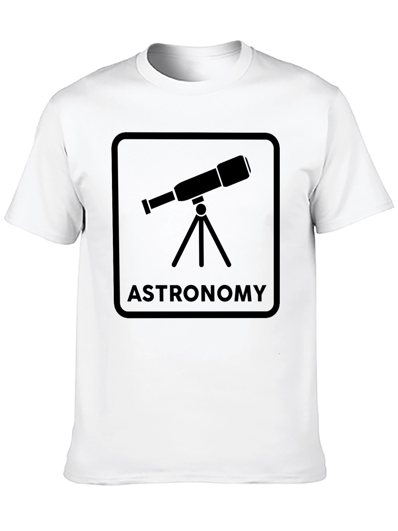 Astronomy Telescope Graphic T-Shirt