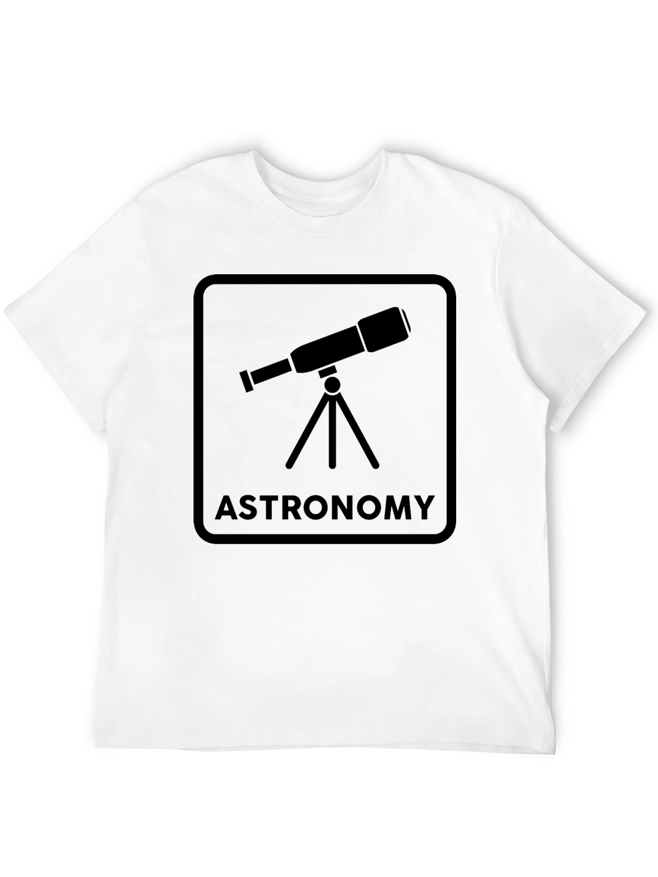 Astronomy Telescope Graphic T-Shirt