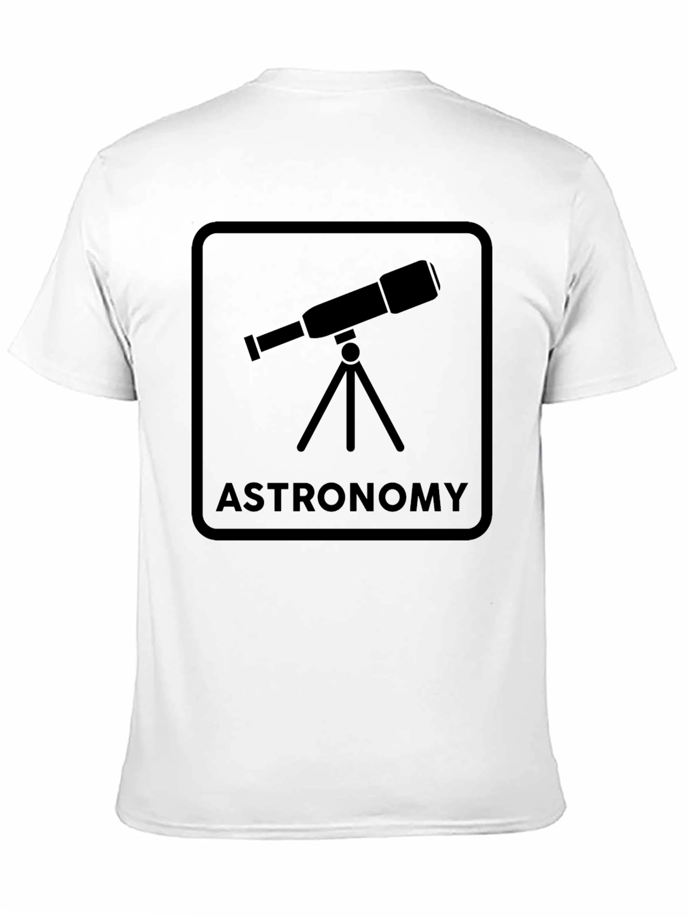 Astronomy Telescope Graphic T-Shirt