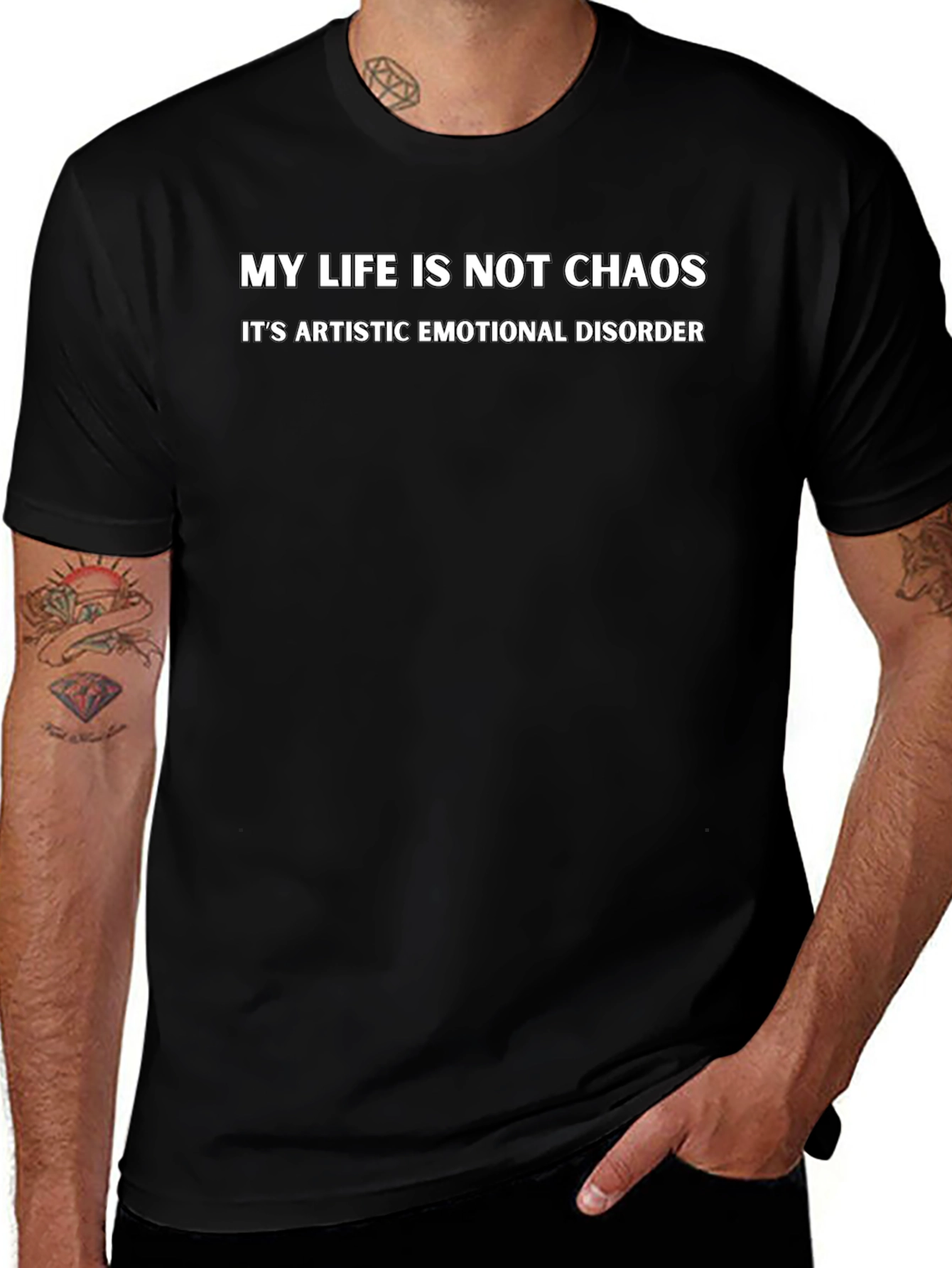 Artistic Emotional Disorder Graphic Tee