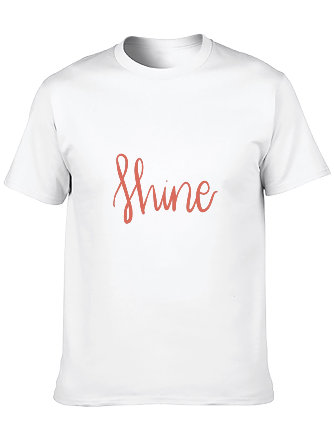 Shine Graphic Tee - Stylish Black T-Shirt
