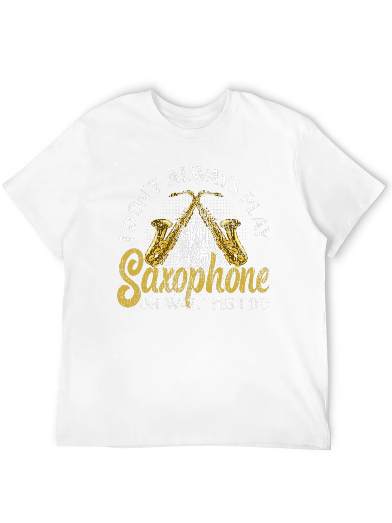 Saxophone Player Graphic T-Shirt - Music Lover Tee