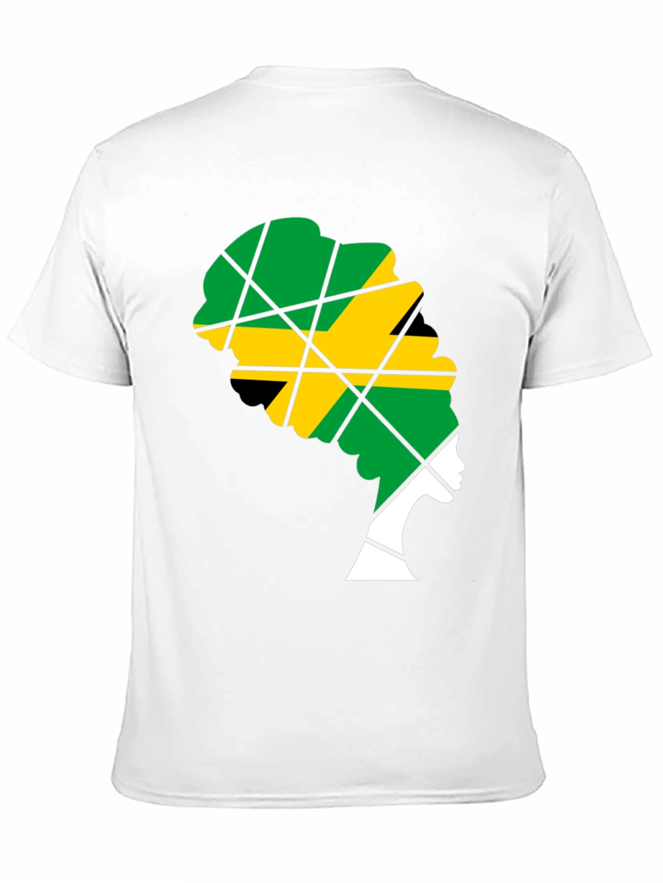 Jamaican Flag Woman T-Shirt