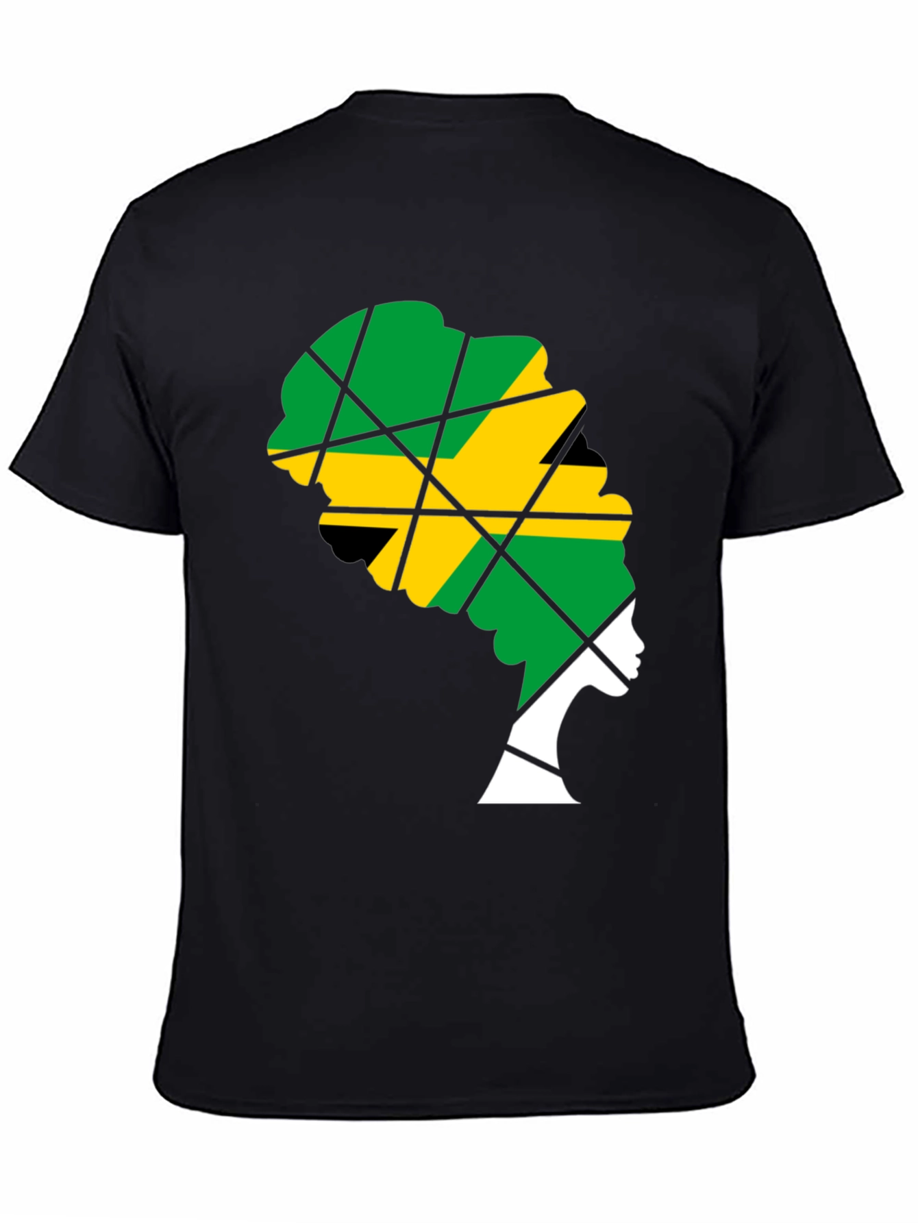 Jamaican Flag Woman T-Shirt